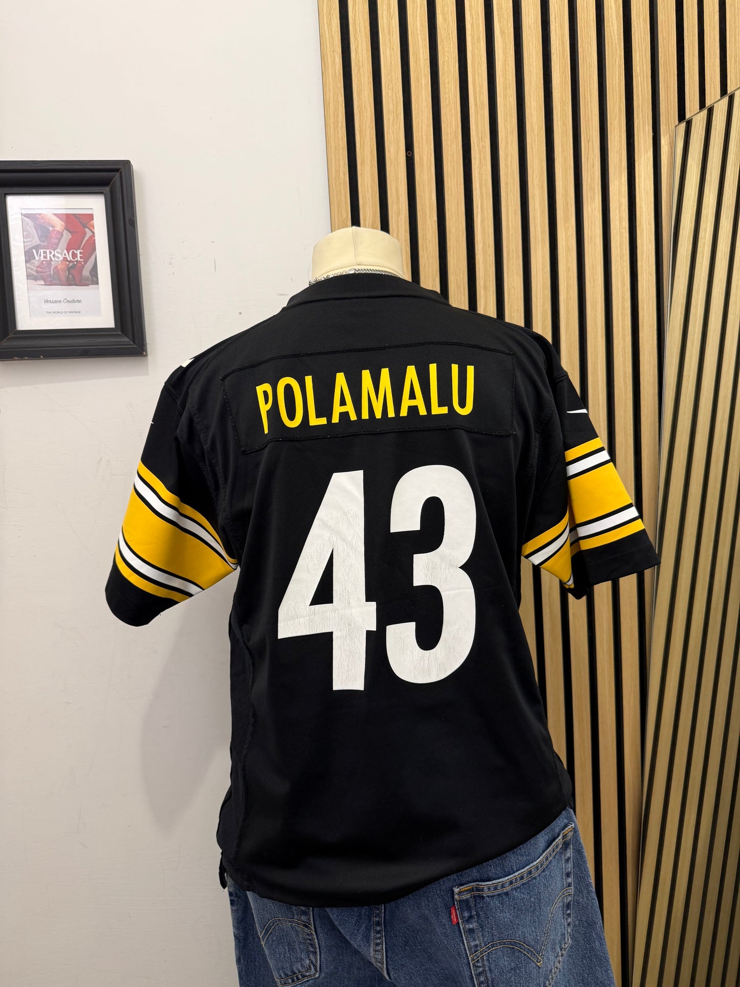 Maglia NFL Pittsburgh Steelers - Polamalu #43