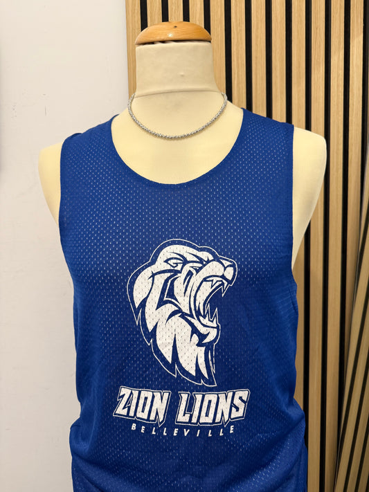 Canotta Zion Lions Belleville Vintage