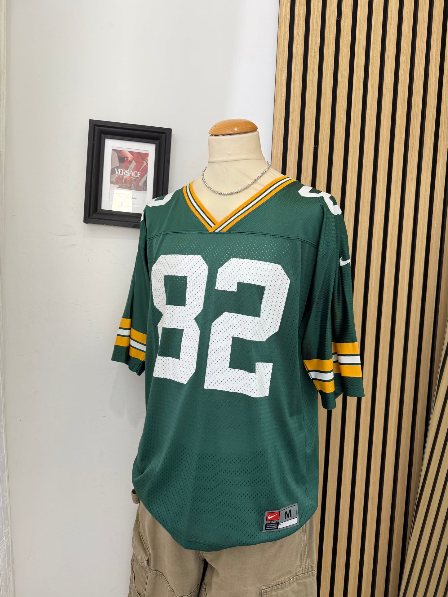 Maglia Ufficiale Nike “Home” Green Bay Packers 82 – Verde