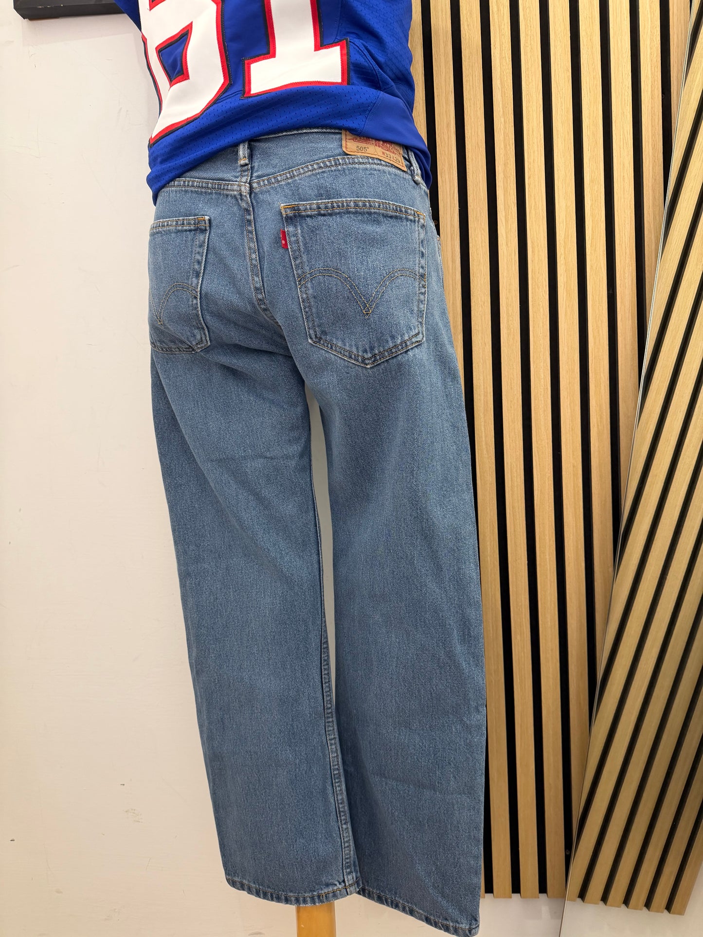 Levi's 505 – Vintage Denim W33 L29 consigliato per 46it — Unisex