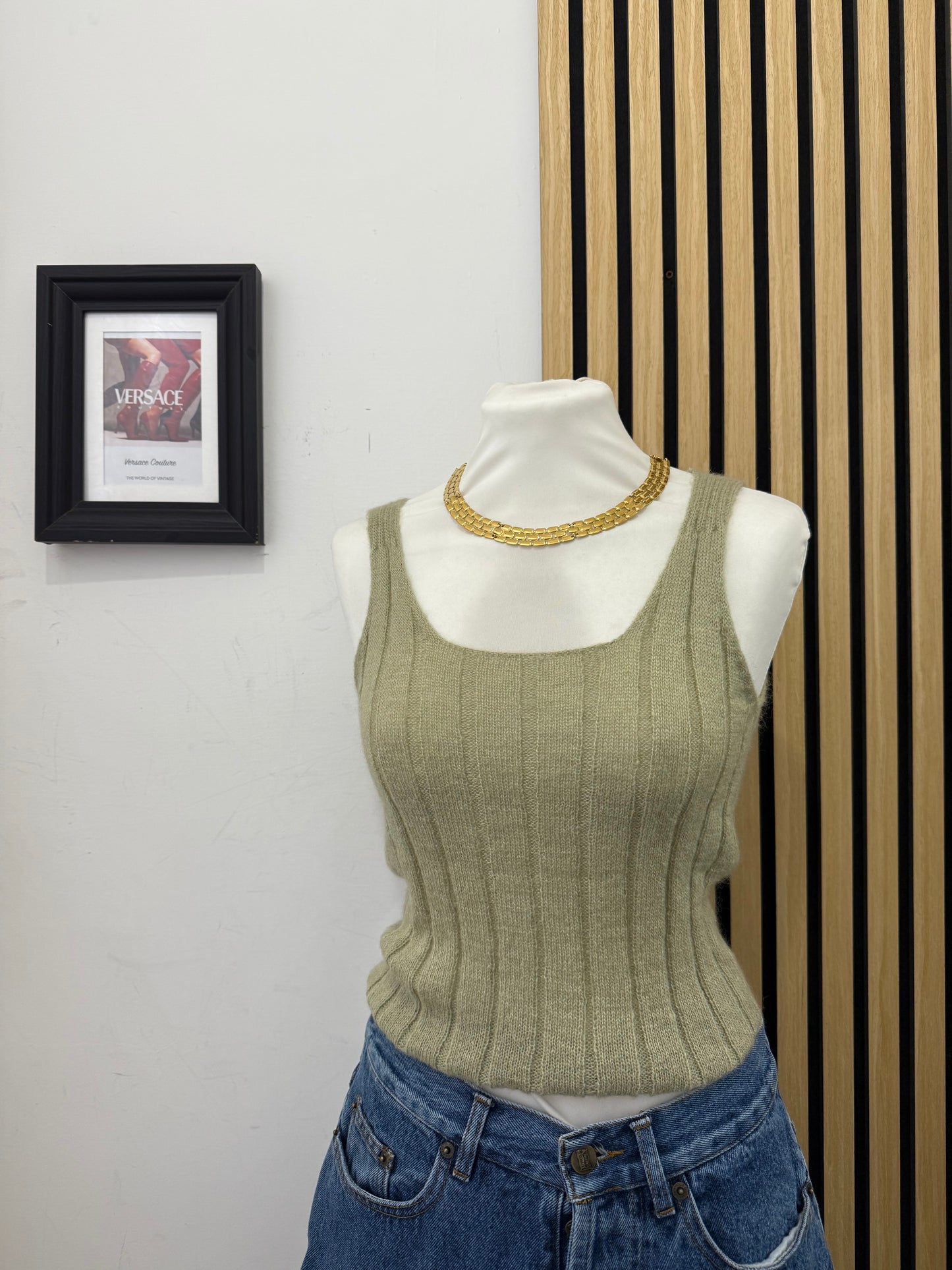 Top vintage nuovo con cartellino