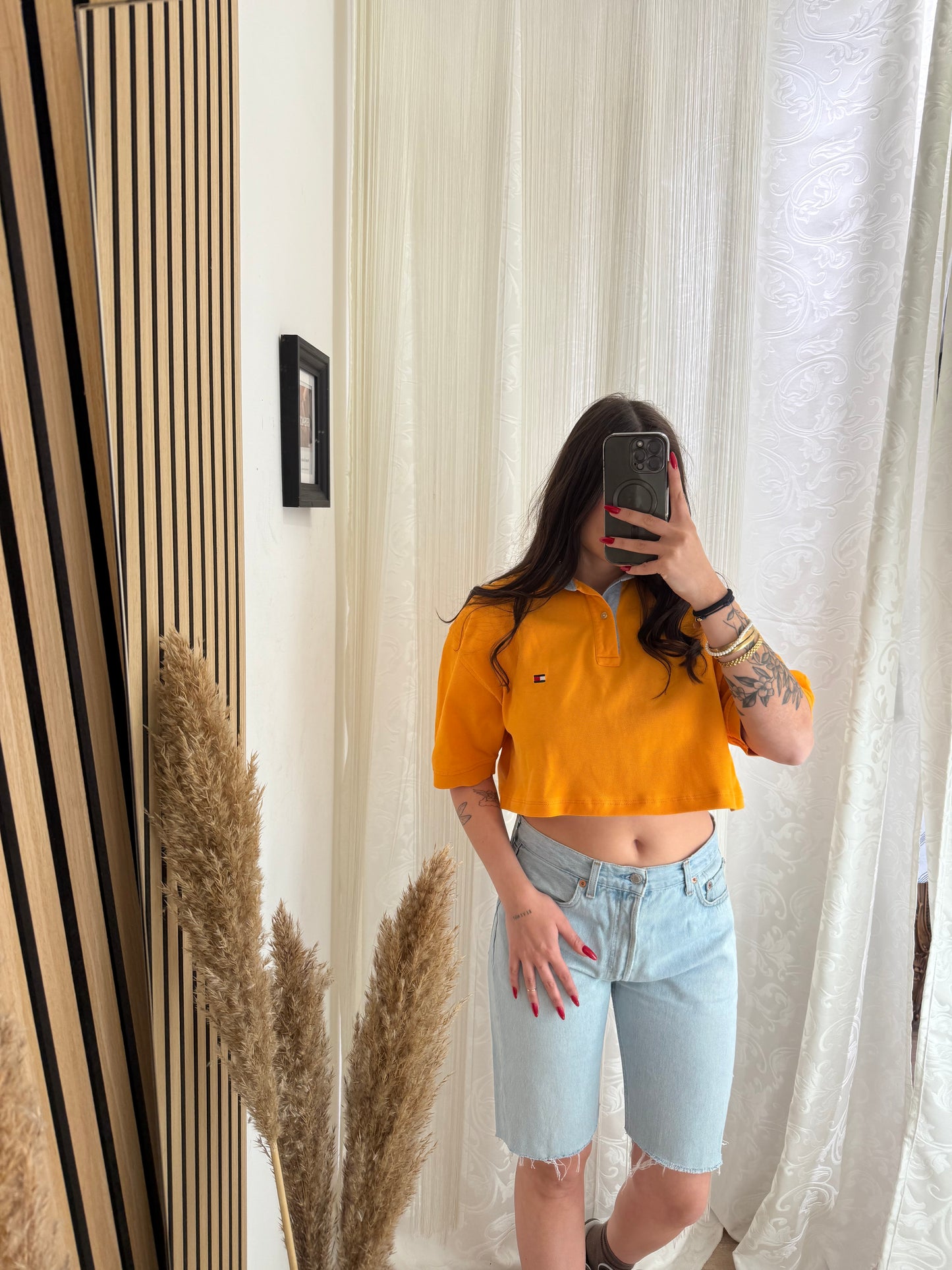 Polo Crop Tommy hilfiger