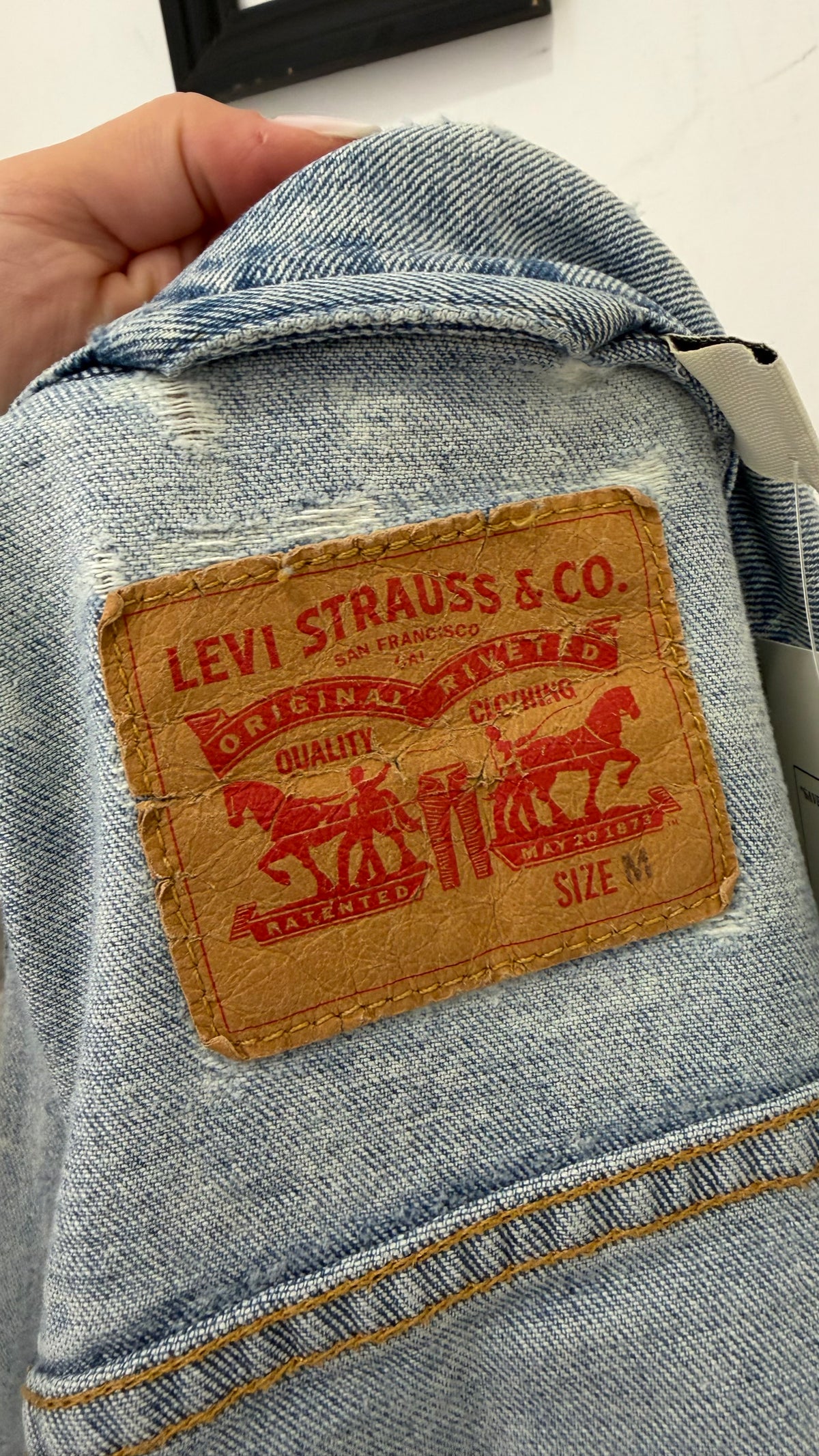 Giacca in Jeans Levi’s Strauss & Co. Taglia M