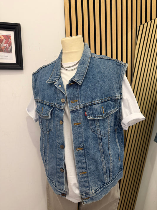 Gilet Levi's Denim – Vintage USA / Unisex