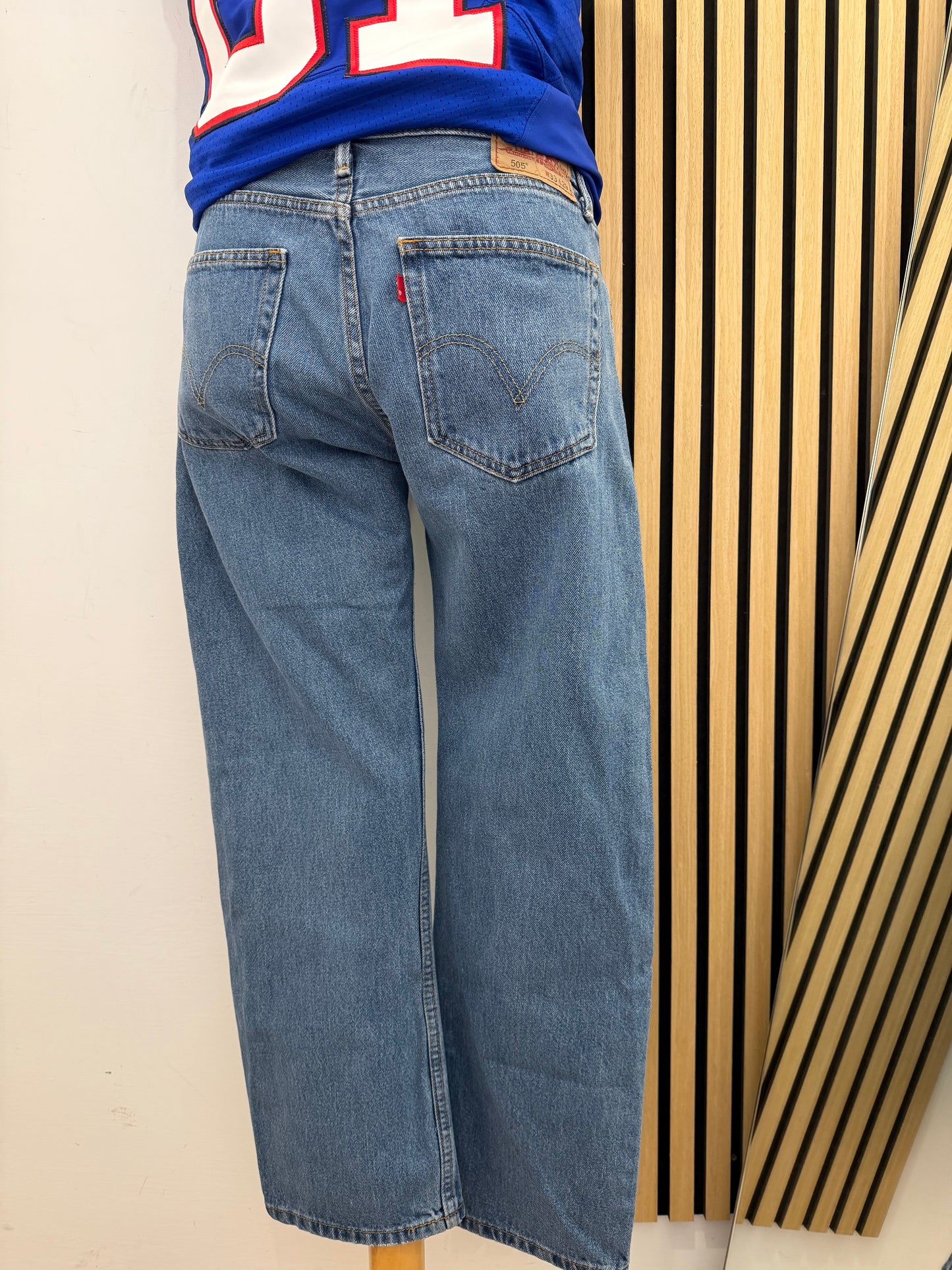 Levi's 505 – Vintage Denim W33 L29 consigliato per 46it — Unisex