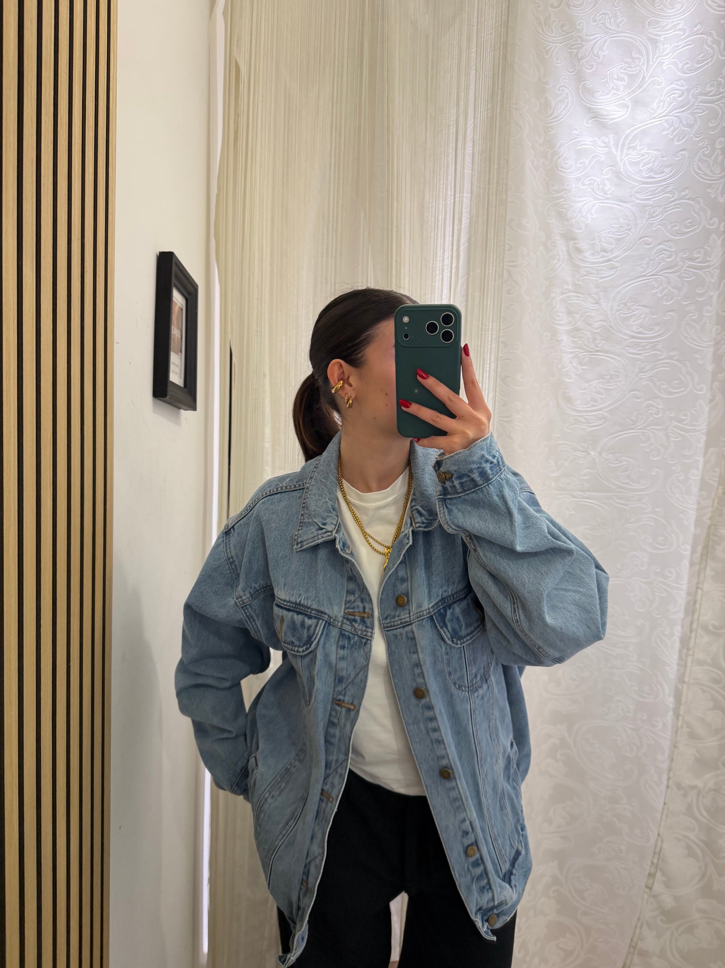 Wrangler Rugged Wear Denim Jacket – Light Wash Unisex Oversize