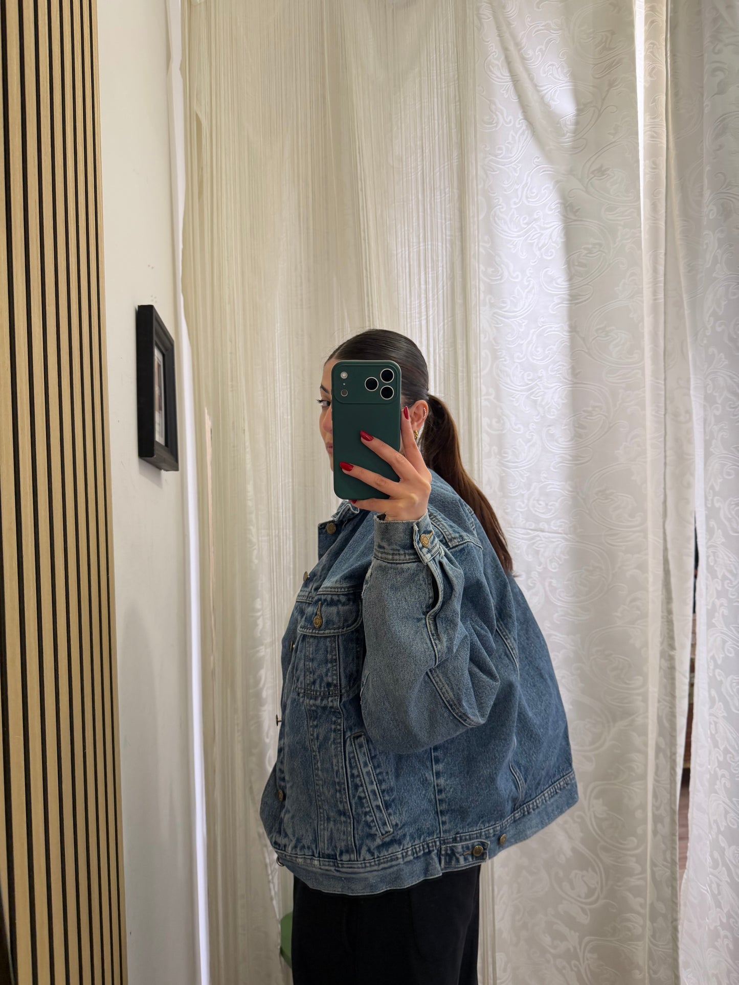 Wrangler Sport — Giacca di Jeans Imbottita in Sherpa | Unisex Vintage