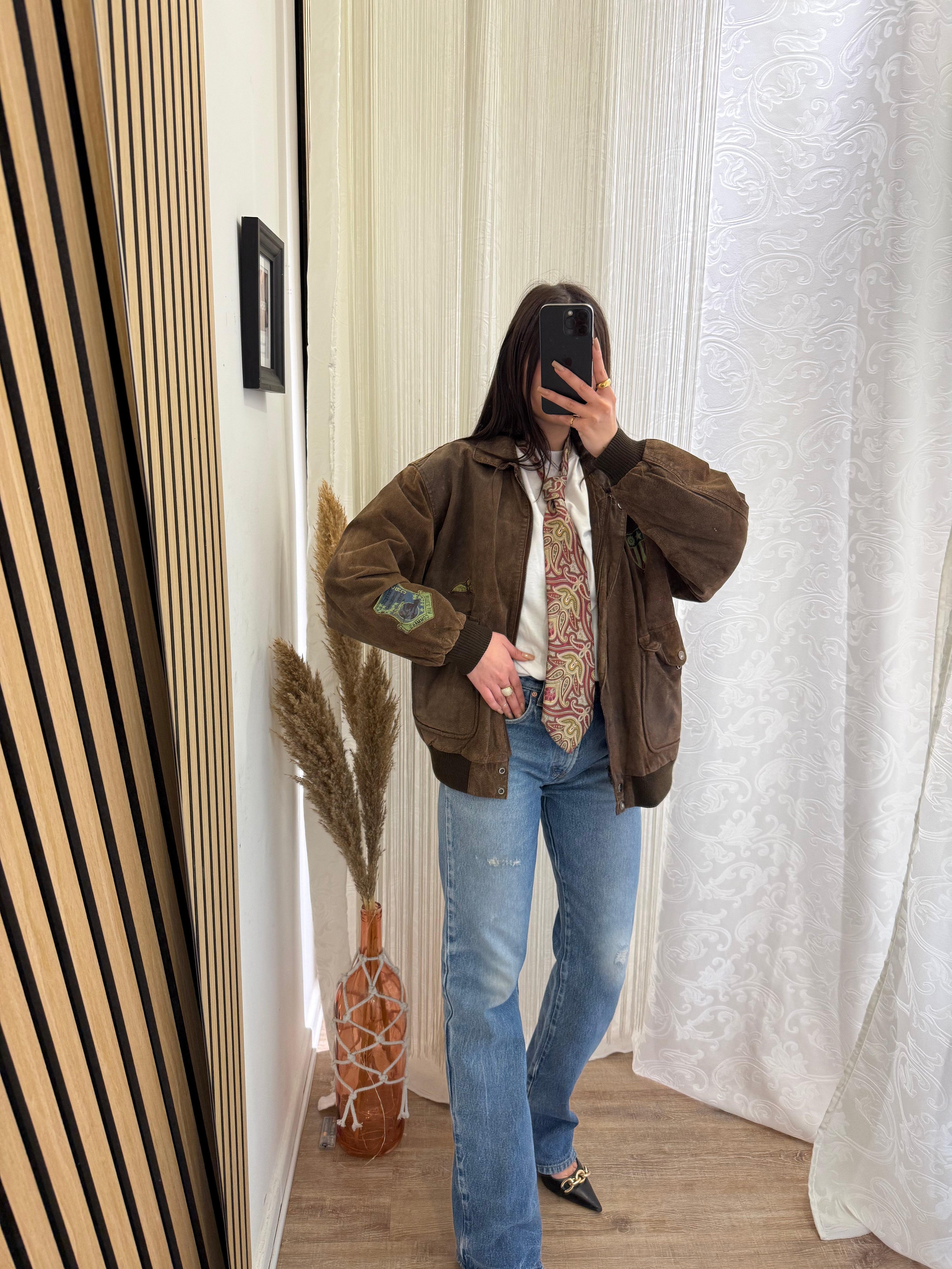Giacca In Vera Pelle