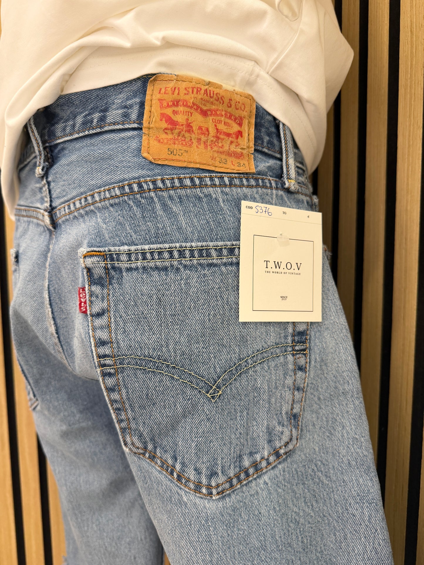 Short di Jeans Levi's 505 Vintage