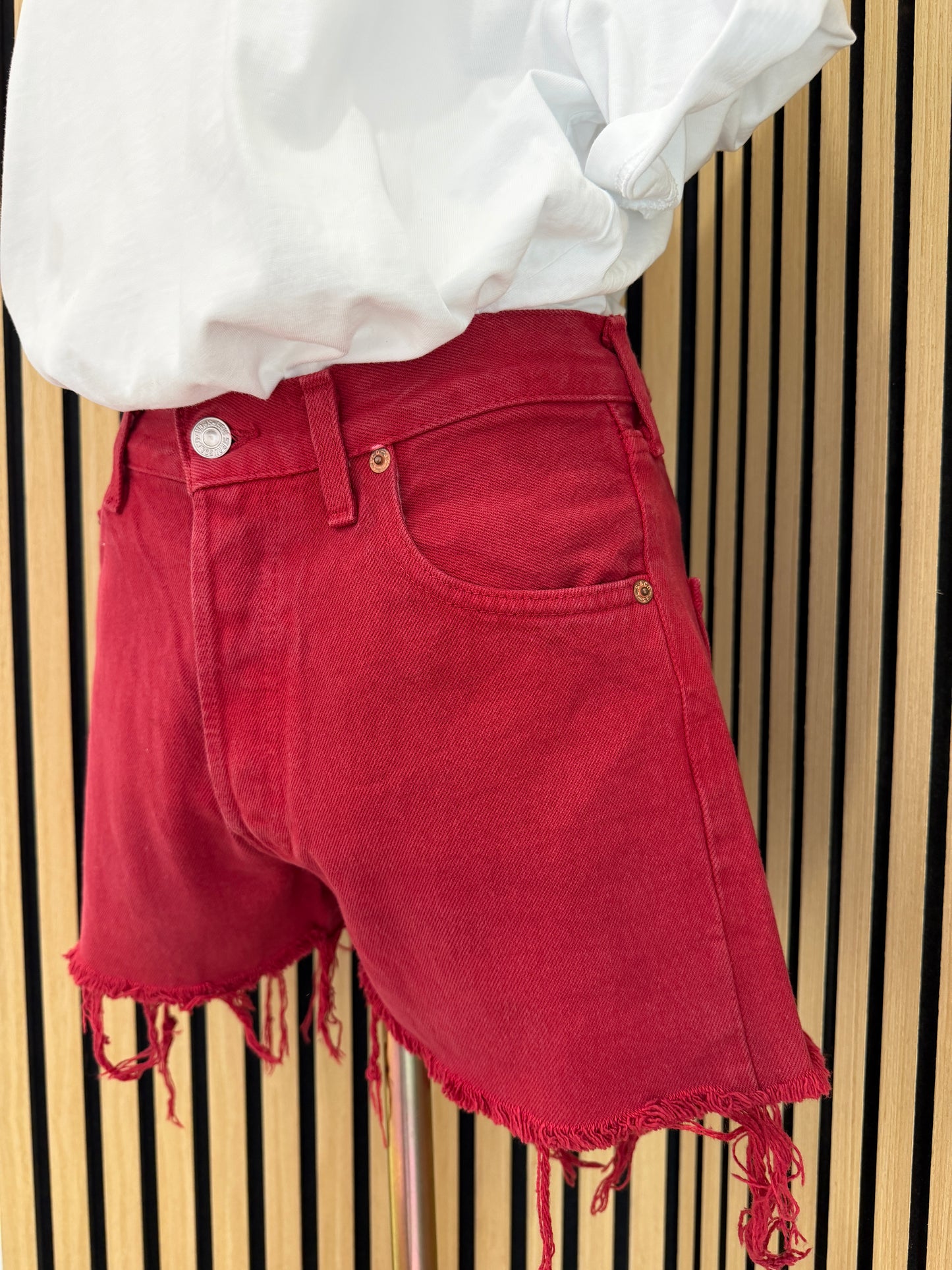 Shorts in Denim Levi's 501 Custom tg. 40 ita