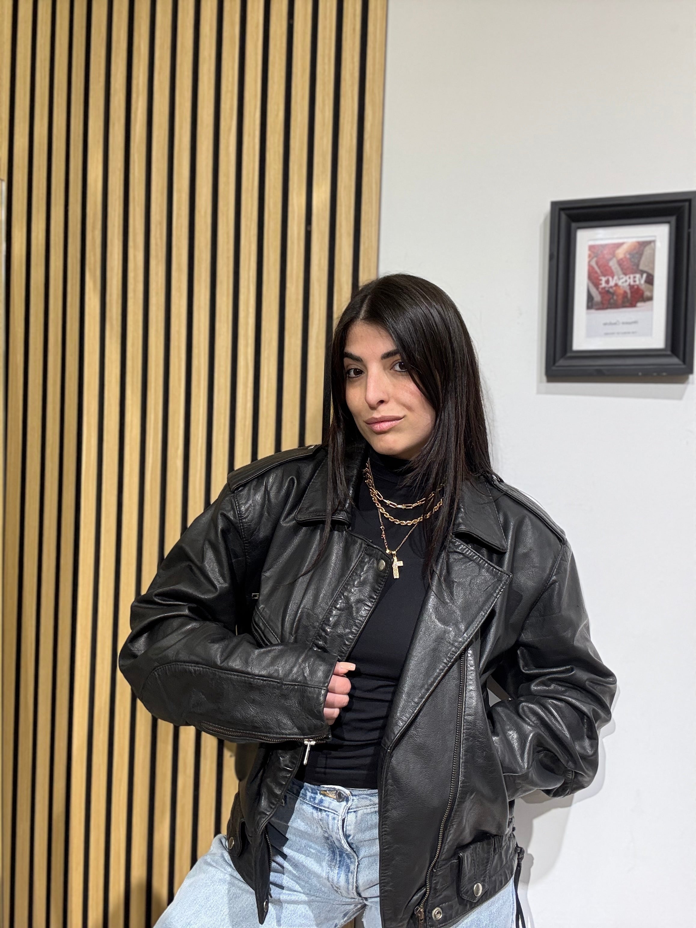 Giacca in Vera Pelle