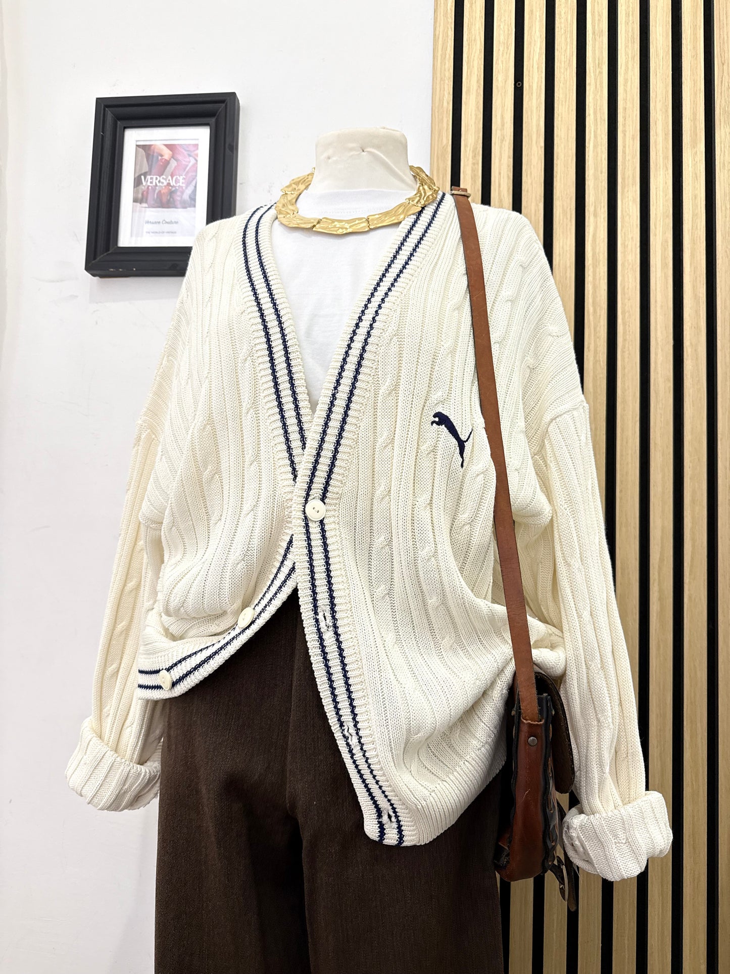 Cardigan Puma vintage unisex