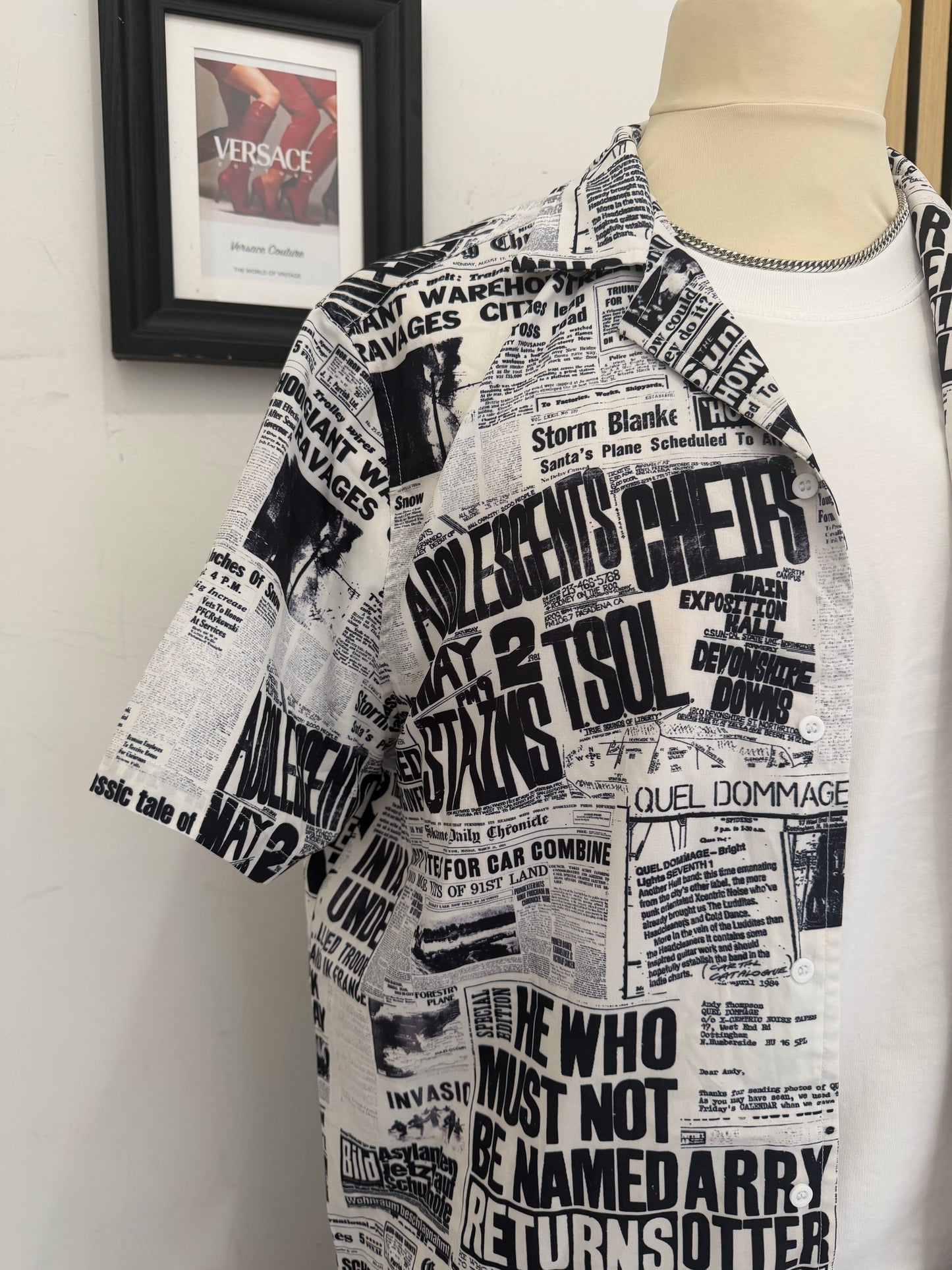 Camicia Vintage a fantasia L