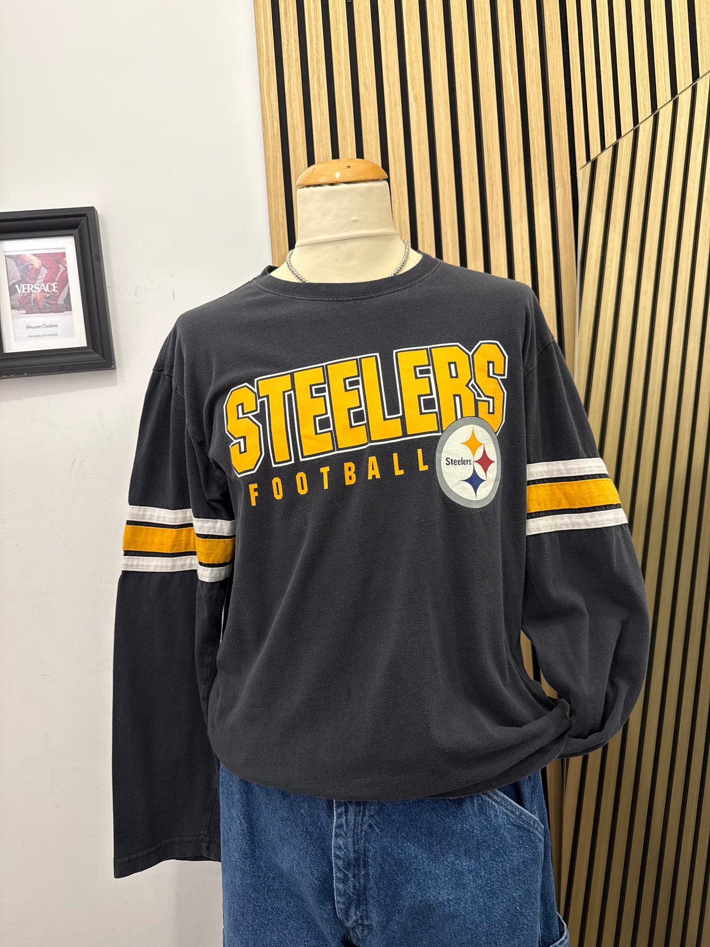 Maglia a maniche lunghe NFL dei Pittsburgh Steelers