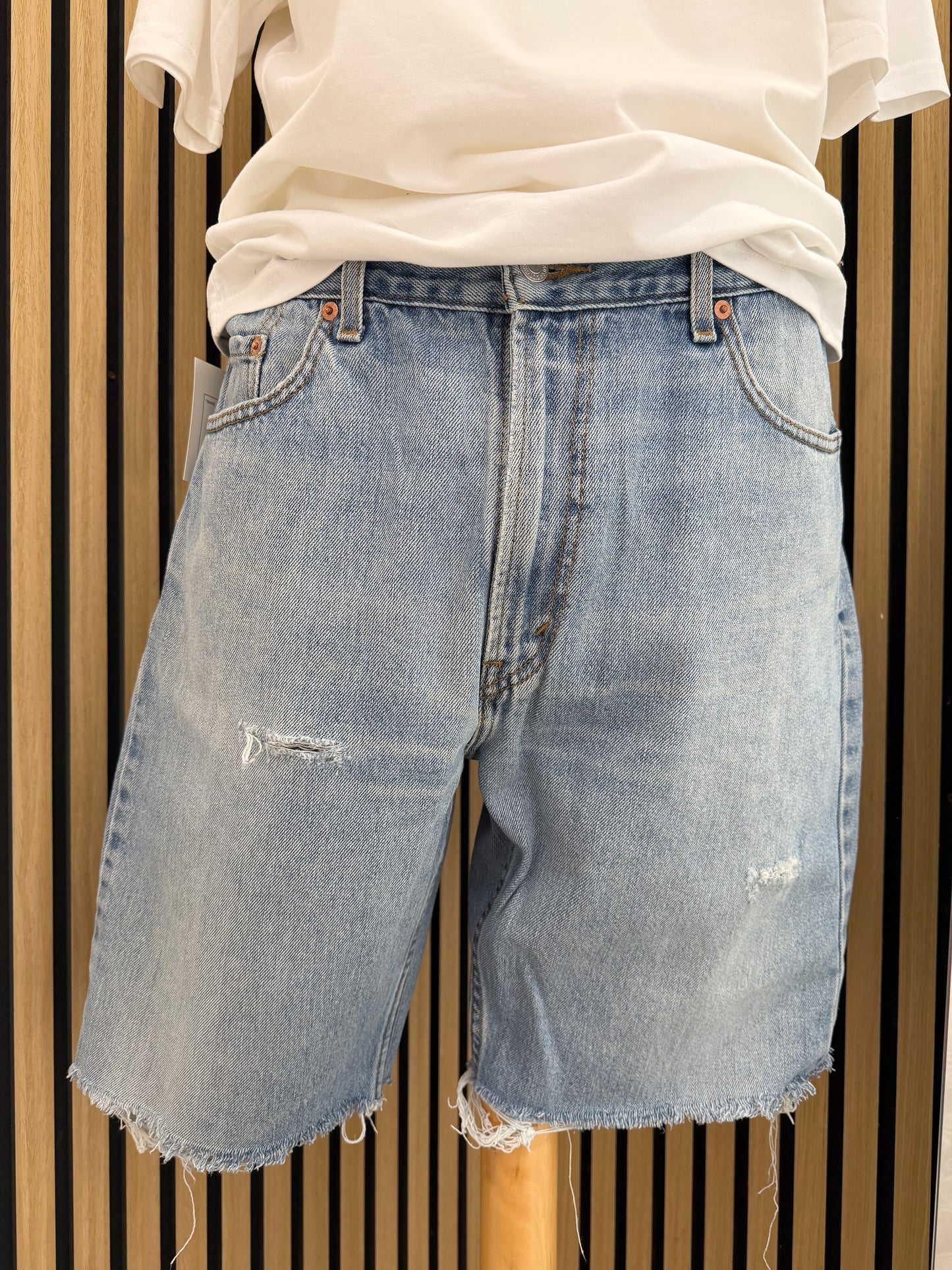 Shorts in Denim Levi's 505 Vintage tg.50/52 ita