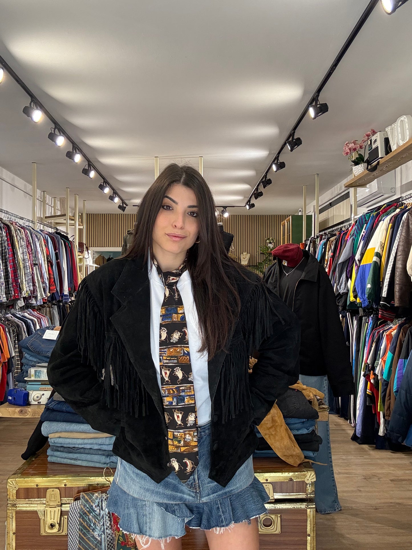 Giacca Wilsons In Vera Pelle