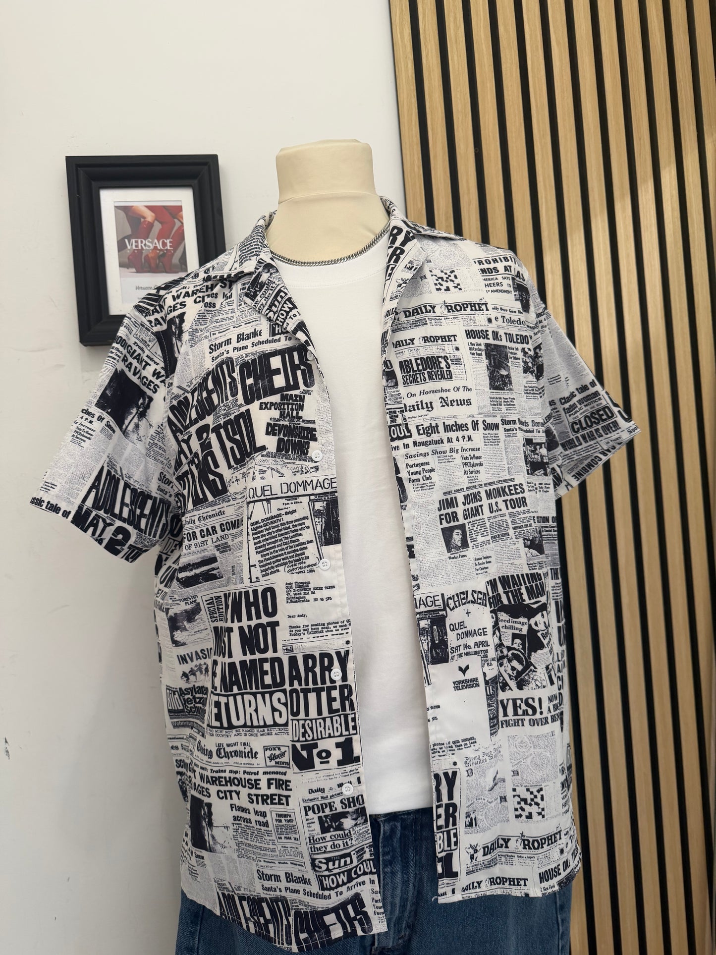 Camicia Vintage a fantasia L