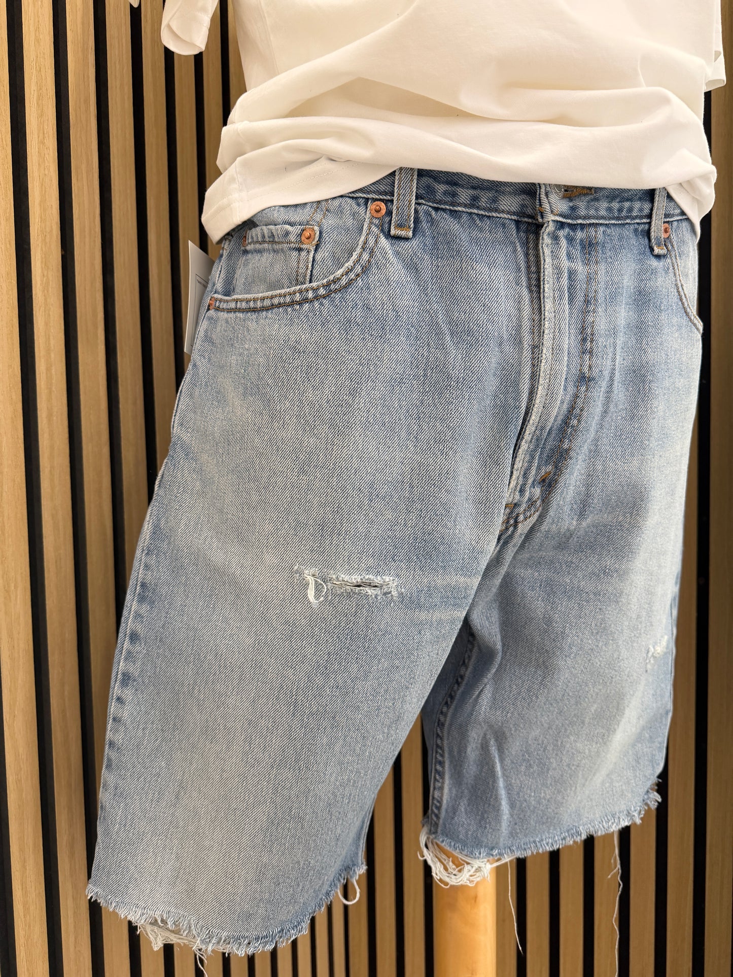 Shorts in Denim Levi's 505 Vintage tg.50/52 ita