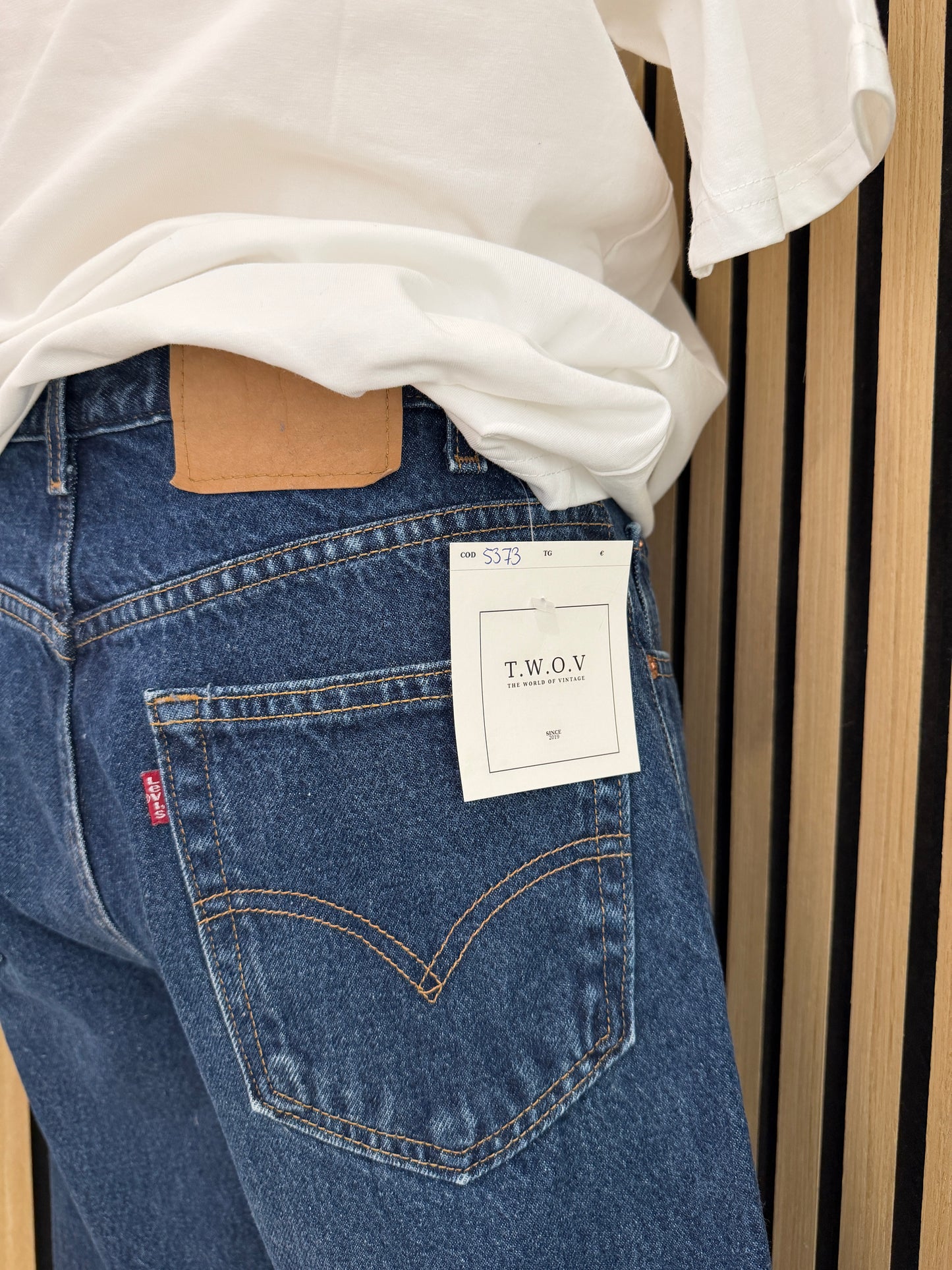 Shorts in Jeans Levi's Custom tg 42/44 ita