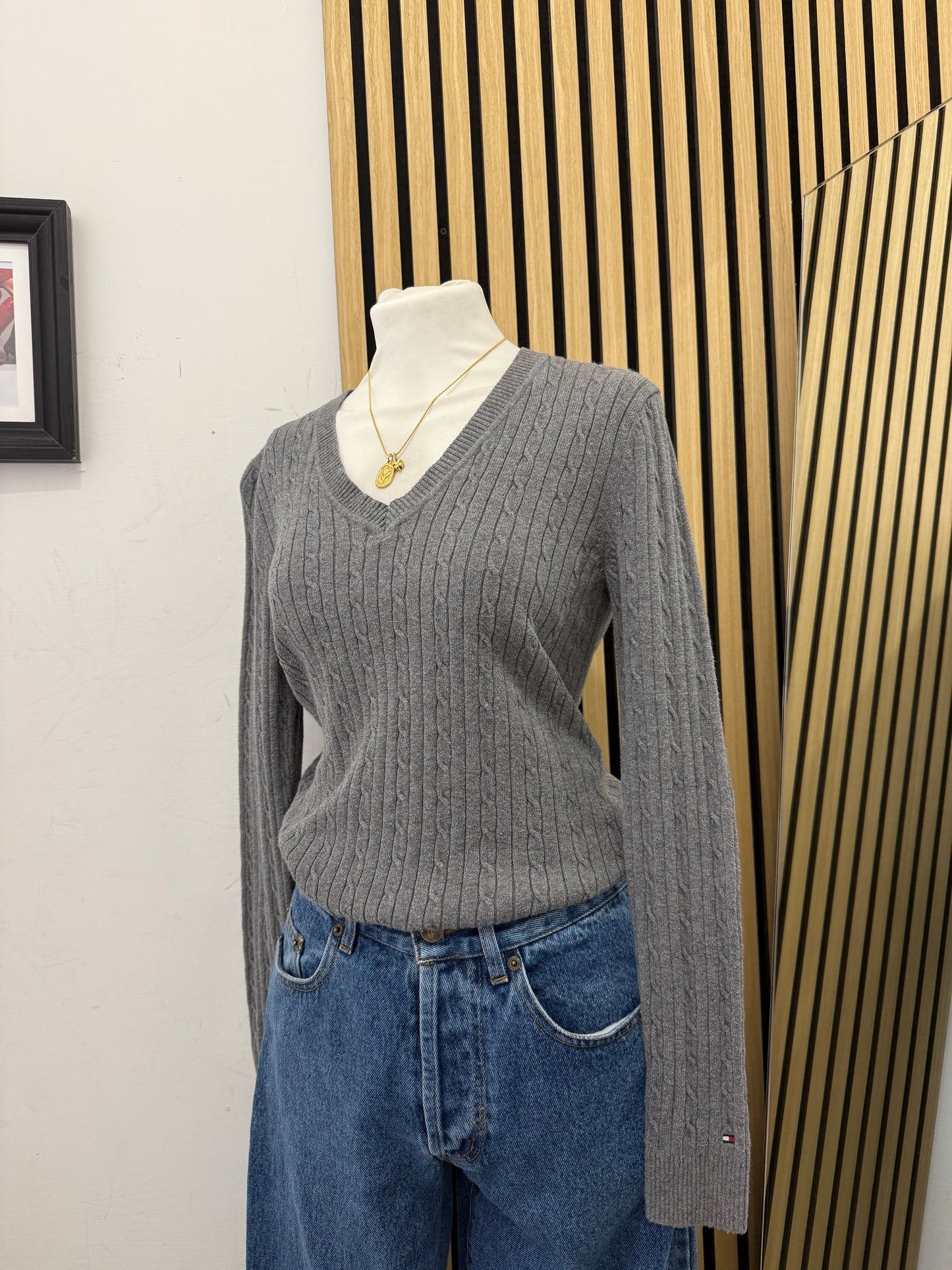 Maglioncino Tommy Hilfiger a treccia