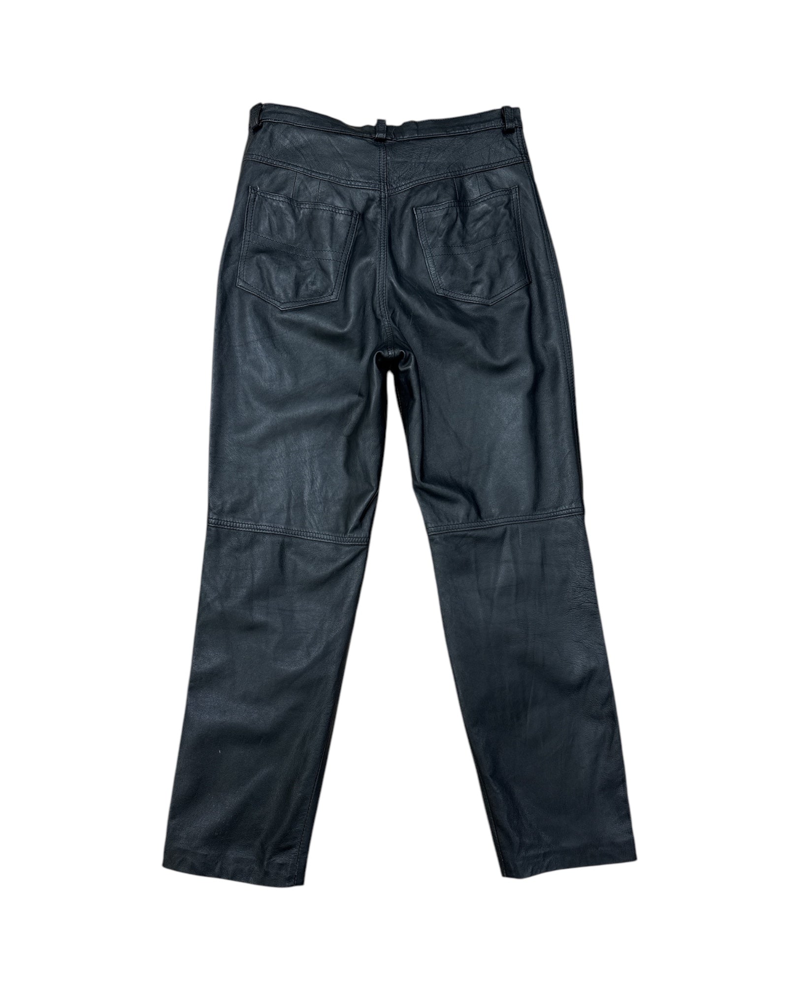 Pantalone in vera pelle