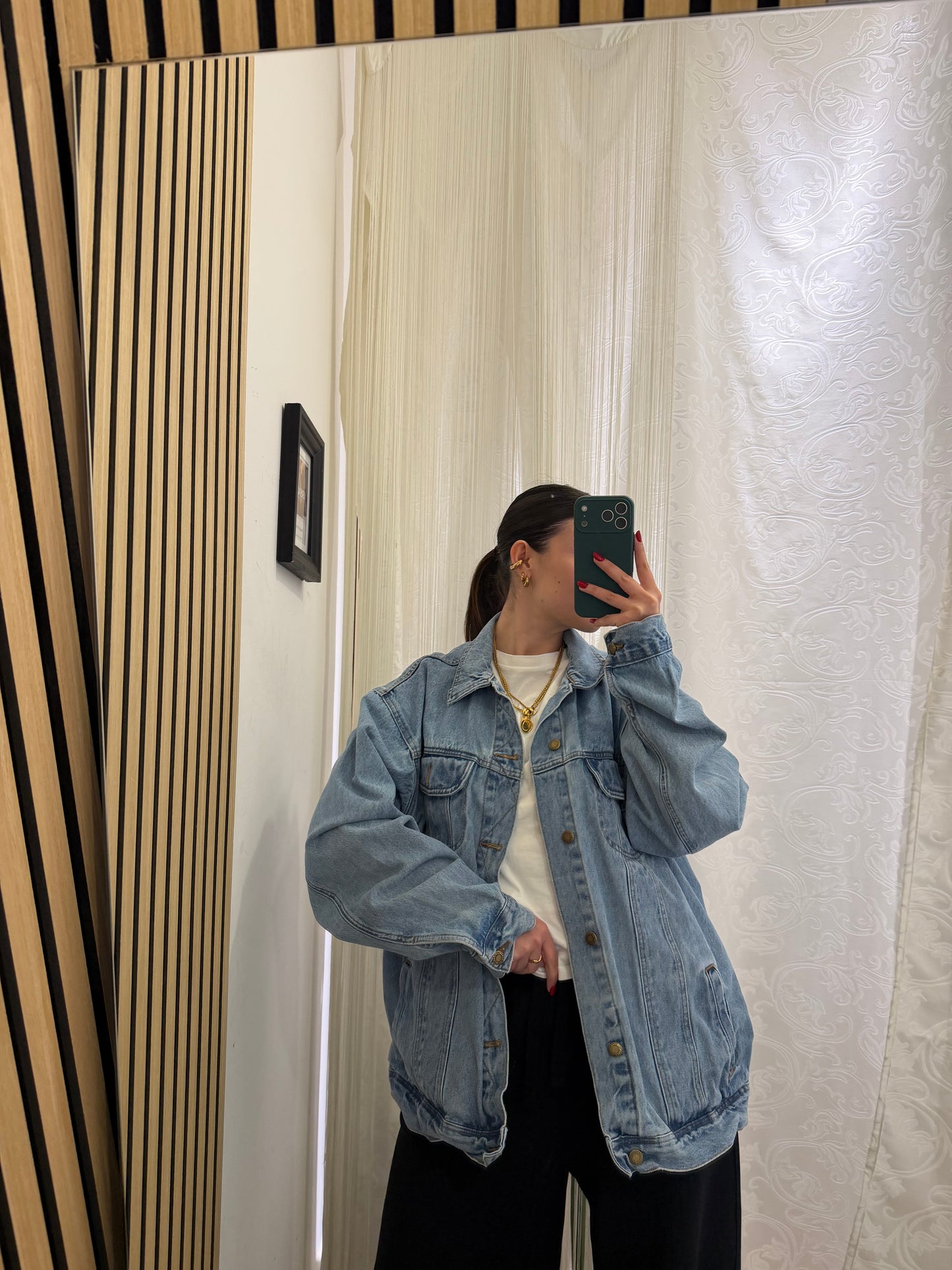Wrangler Rugged Wear Denim Jacket – Light Wash Unisex Oversize