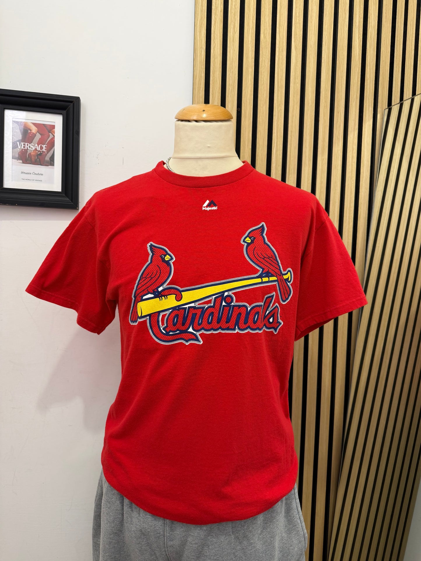 T-Shirt MLB St. Louis Cardinals - Adam Wainwright #50 | Majestic