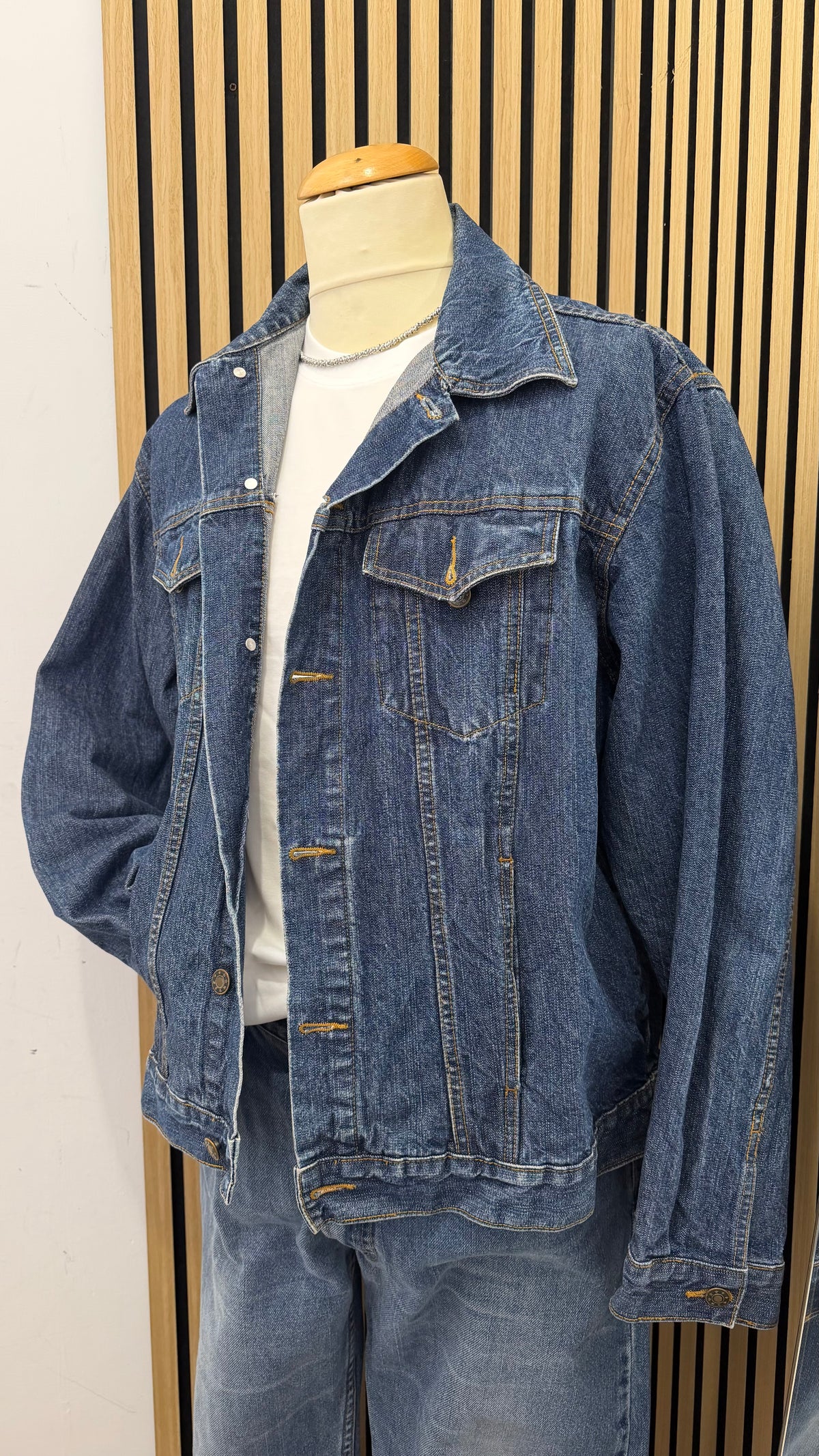 Giacca in Jeans Vintage Toptex – Taglia XL