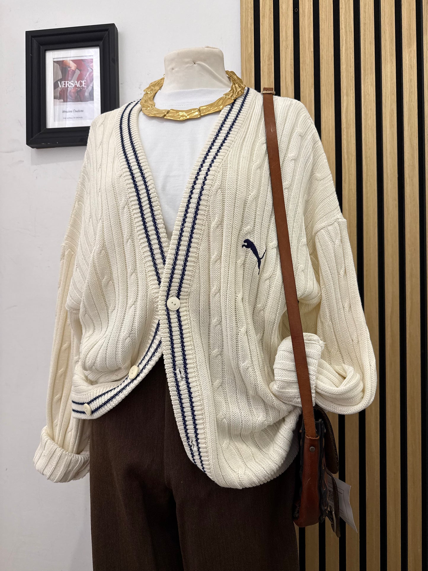 Cardigan Puma vintage unisex