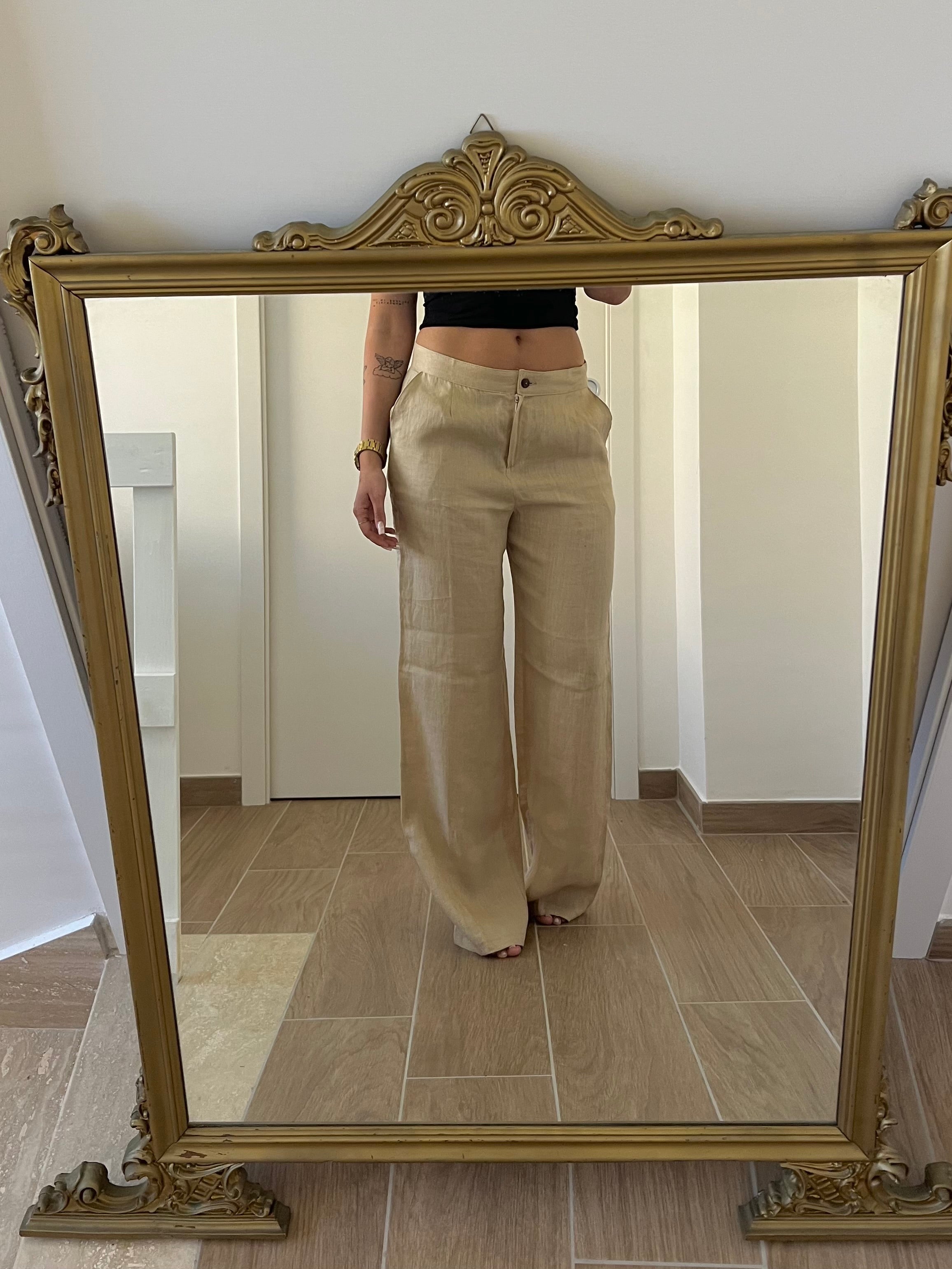 Pantalone in lino