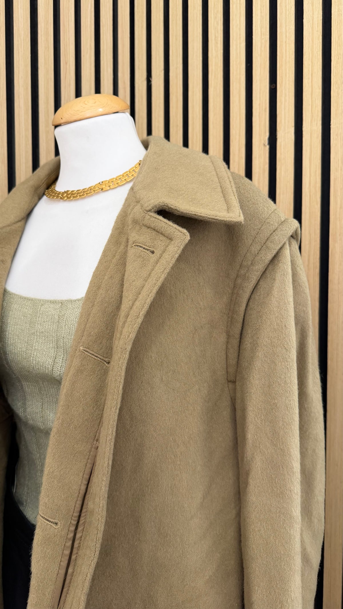 Cappotto Loden Vintage Belfe "Kaiseradler" in Lana e Mohair – Taglia 52