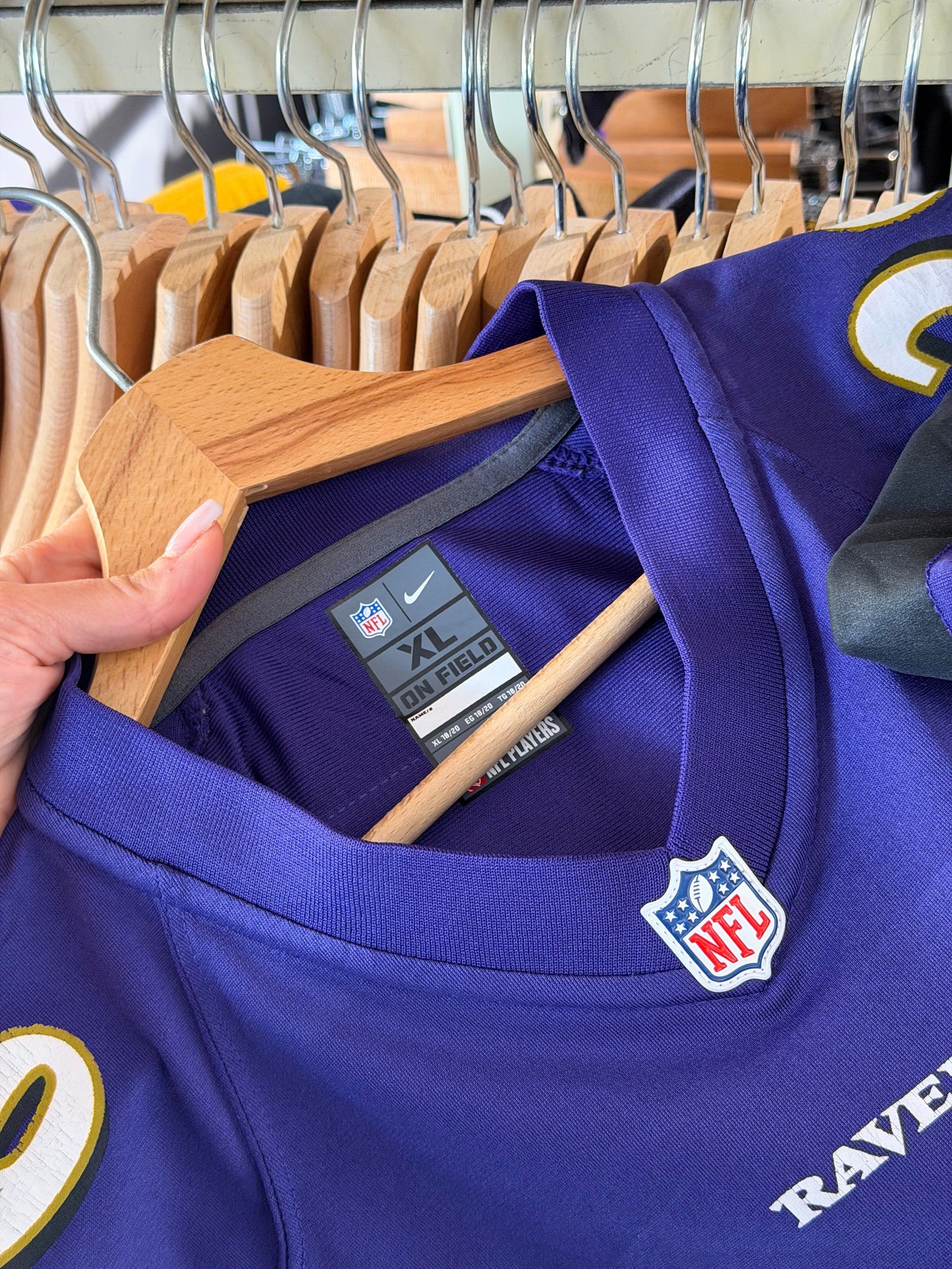 Jersey NFL Baltimore Ravens #29 Forsett Nike On Field XL da ragazzo