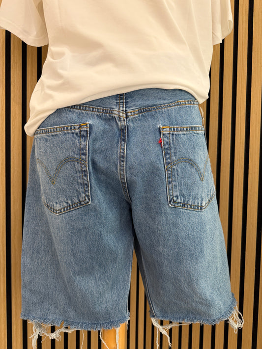 Shorts in Jeans Levi's 501 Original Custom tg50/52 ita