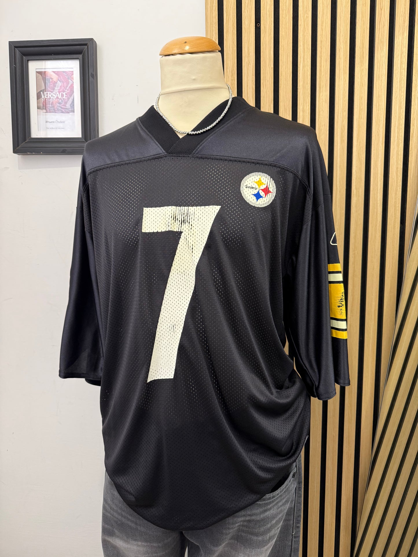 Maglia NFL Pittsburgh Steelers #7 Roethlisberger - Reebok Authentic