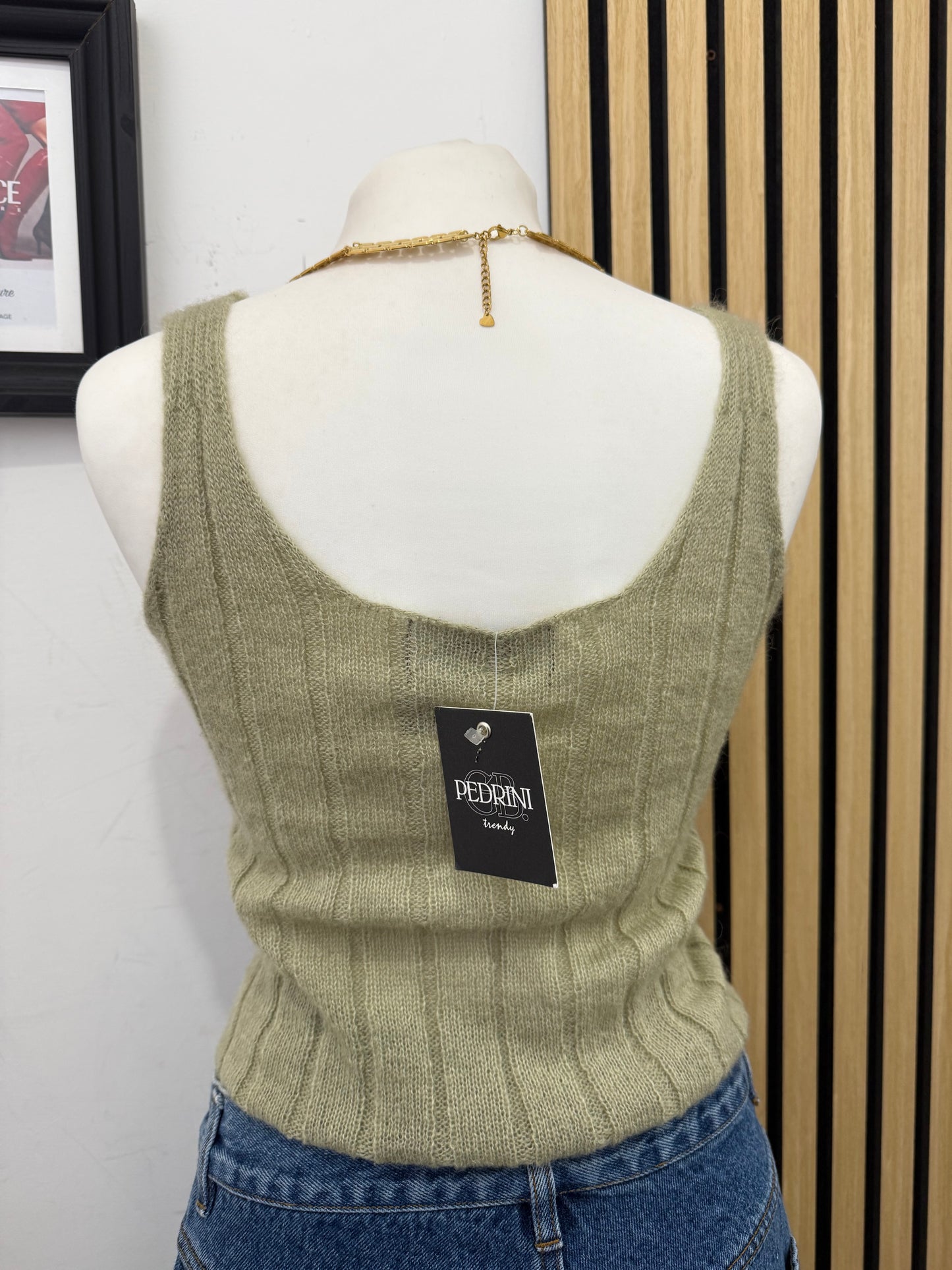 Top vintage nuovo con cartellino