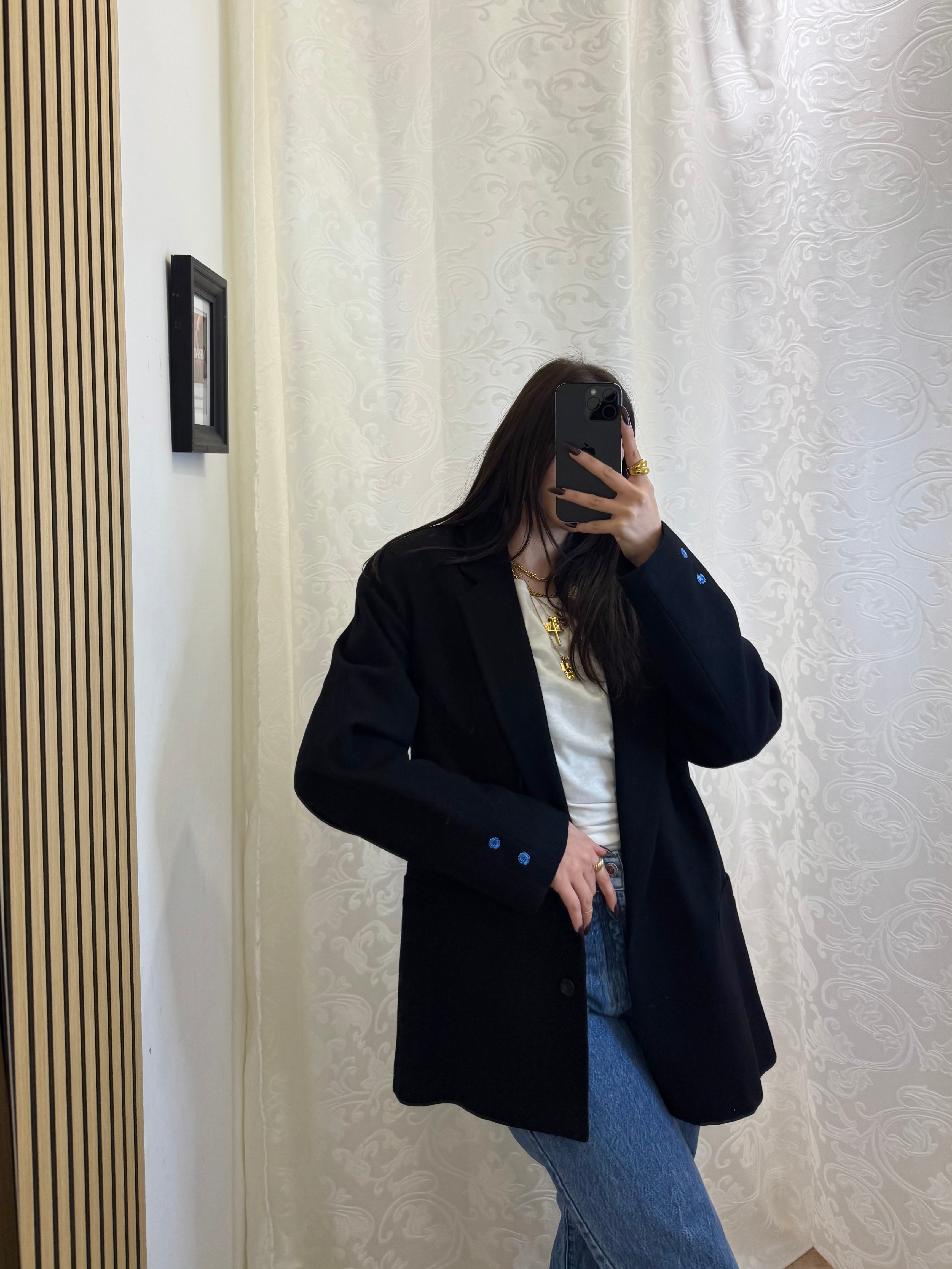 Blazer Vintage Nuovo etichettato in Lana