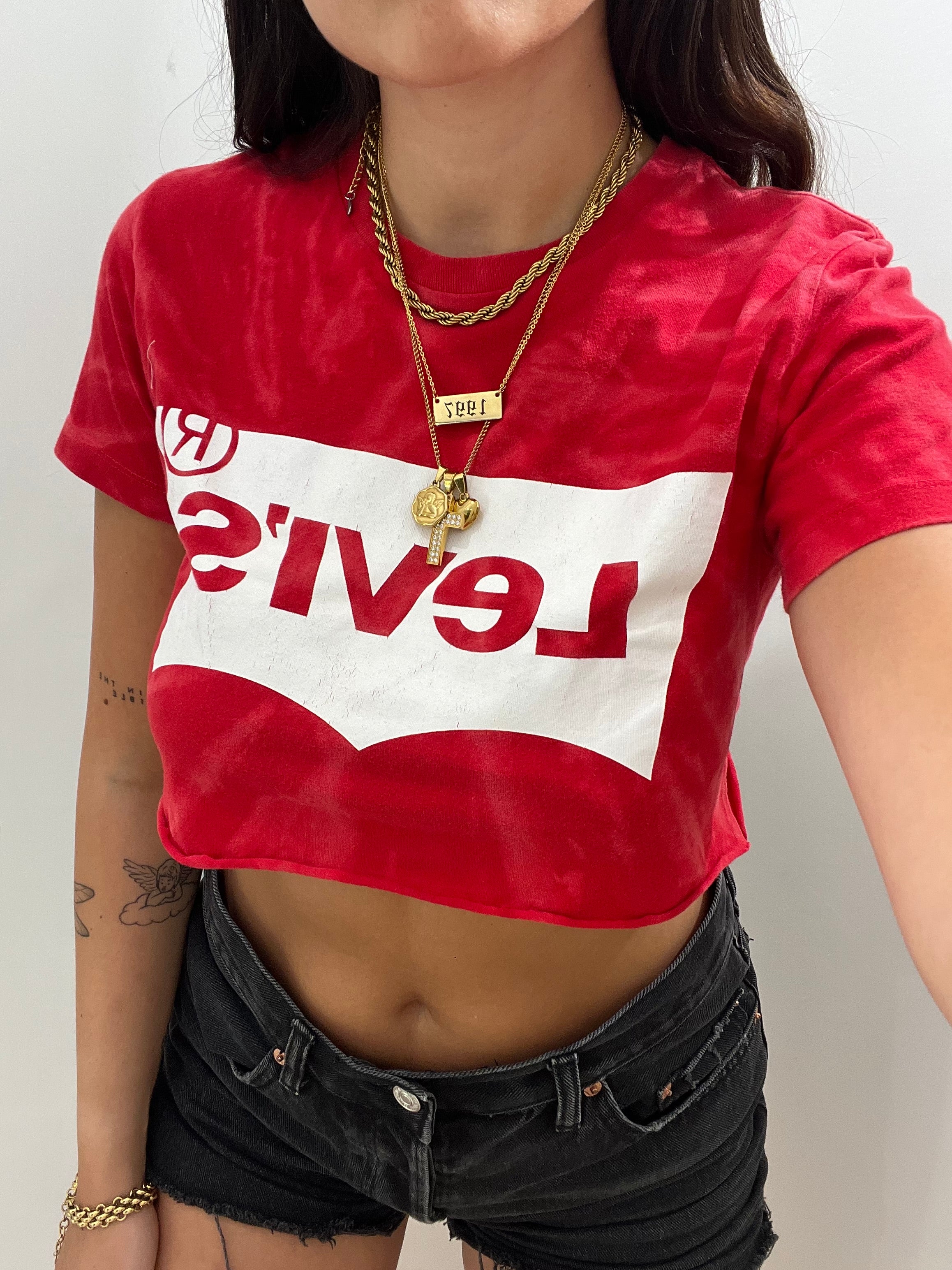 T-shirt Levis Crop