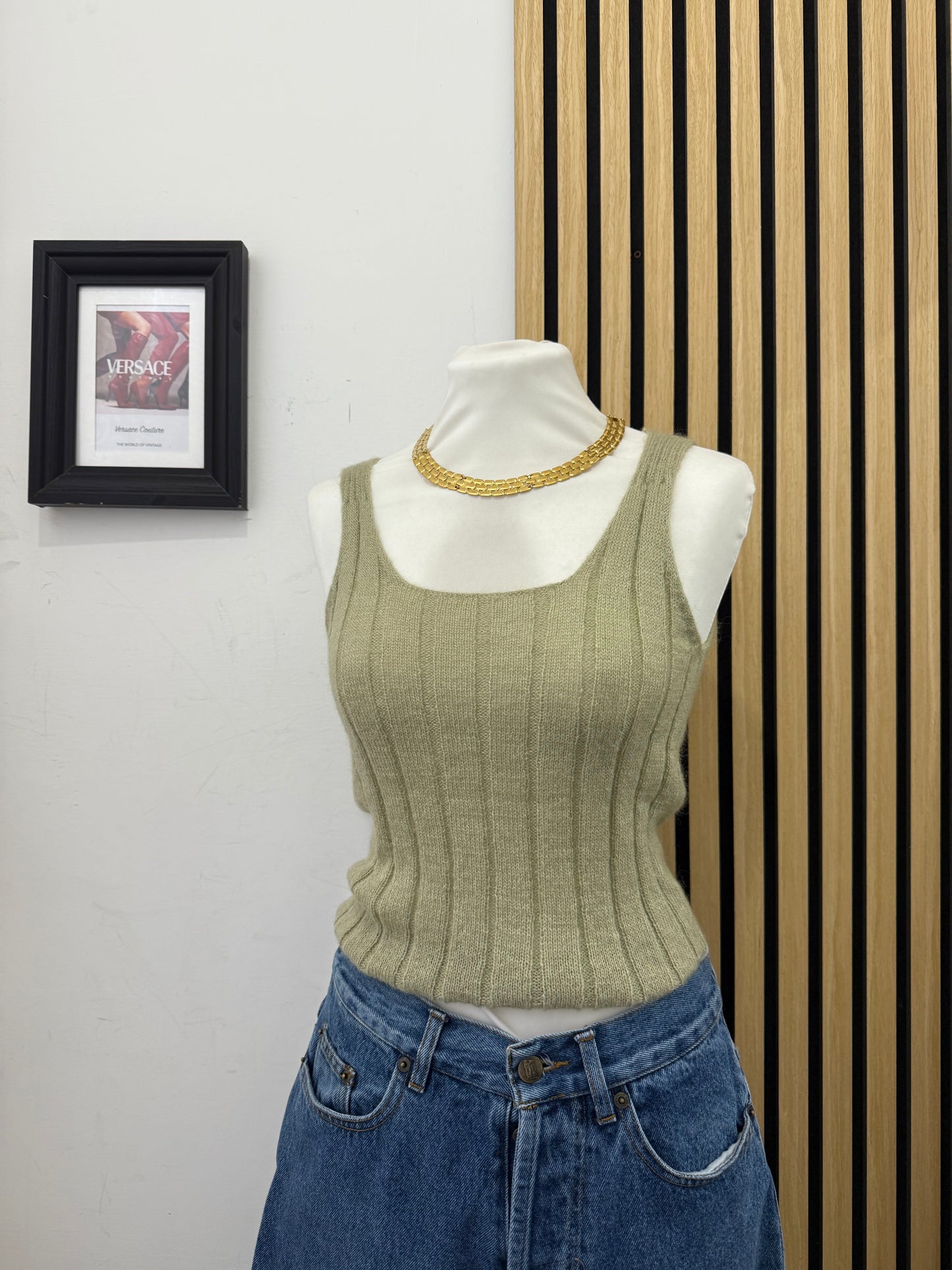 Top vintage nuovo con cartellino