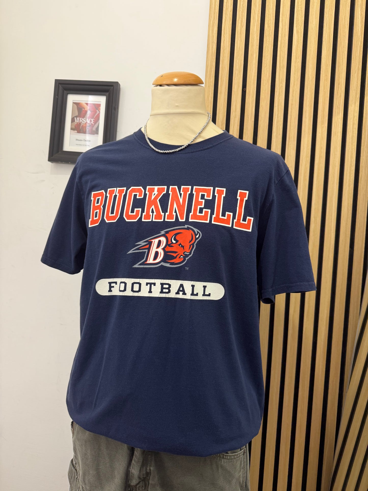 T-shirt 🏈 Maglietta Vintage Bucknell Football – College Team Tee (USA)