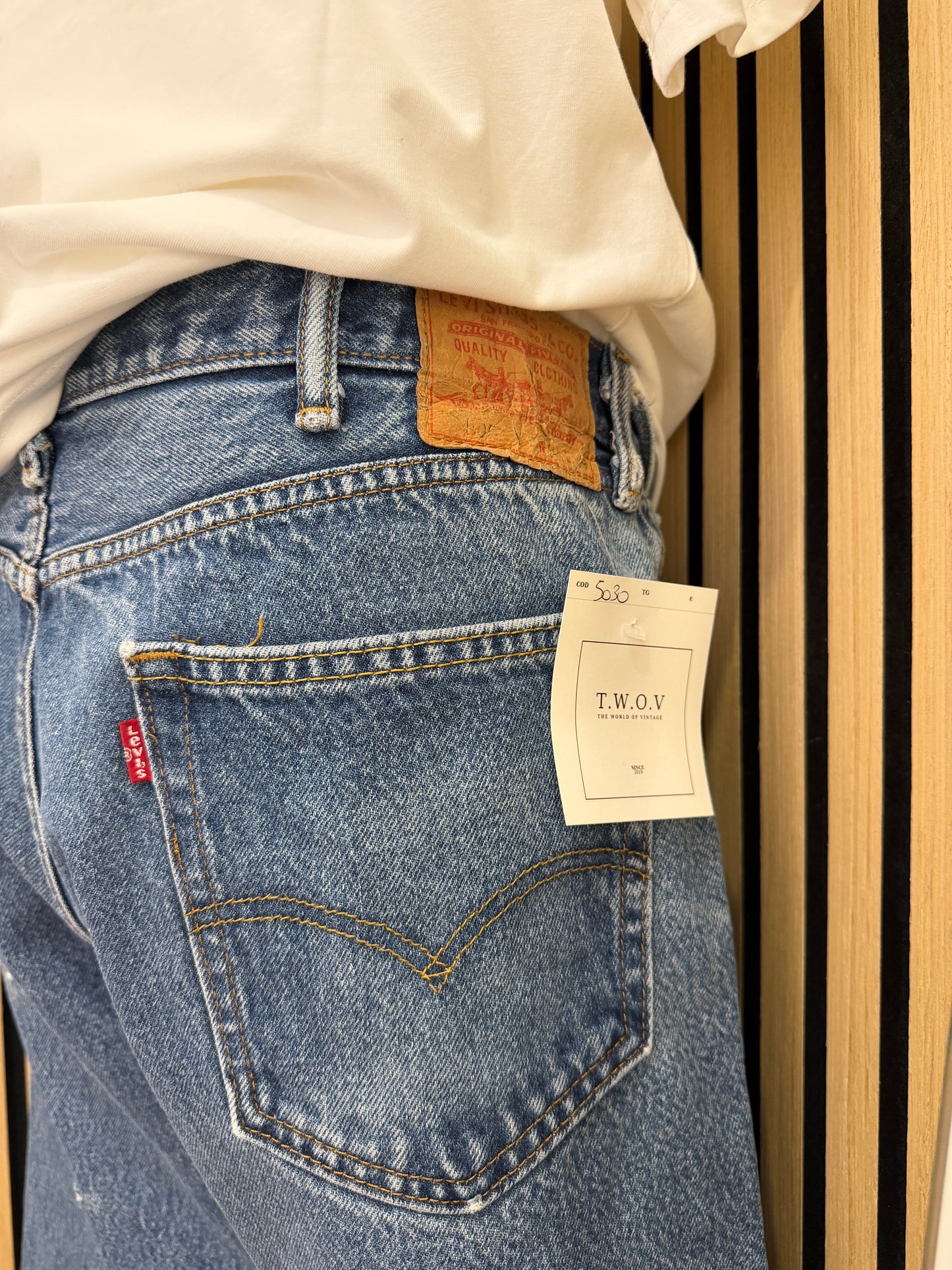 Shorts in Denim Vintage Levi's