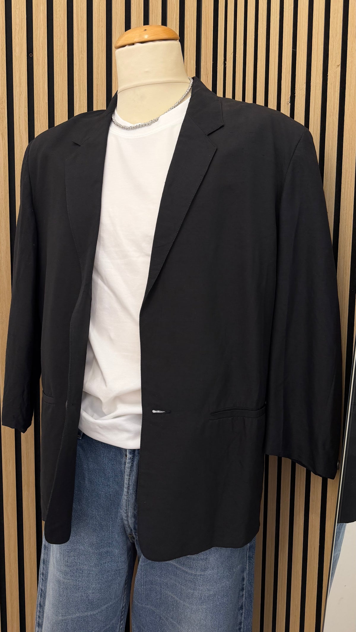 Blazer Nero Elegante / Casual – Taglia 46