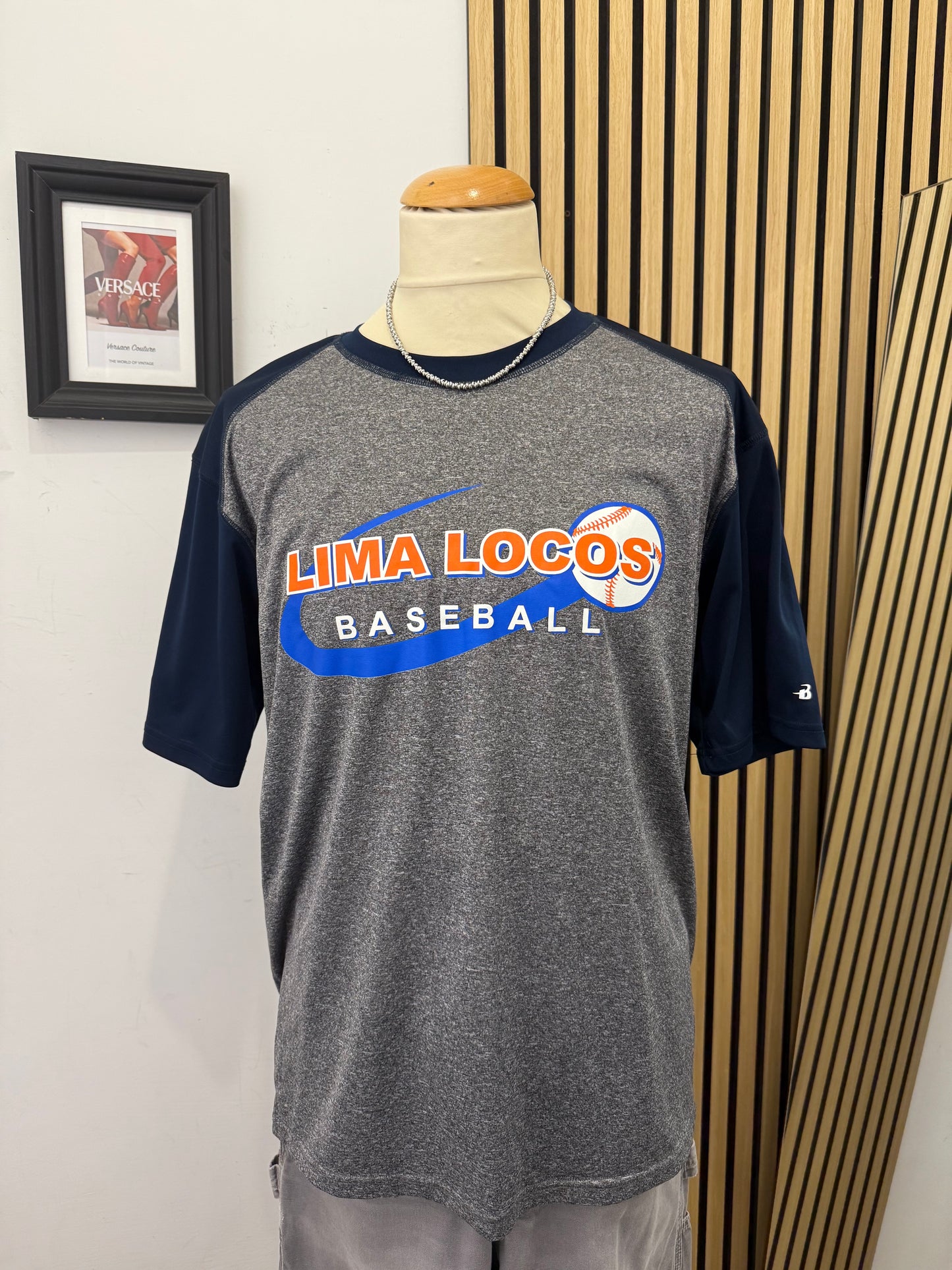 T-shirt Baseball “Lima Locos” – Performance Tee
