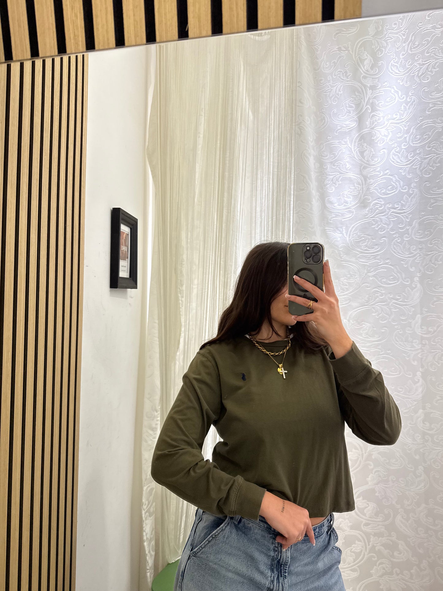 Maglia crop Ralph Lauren