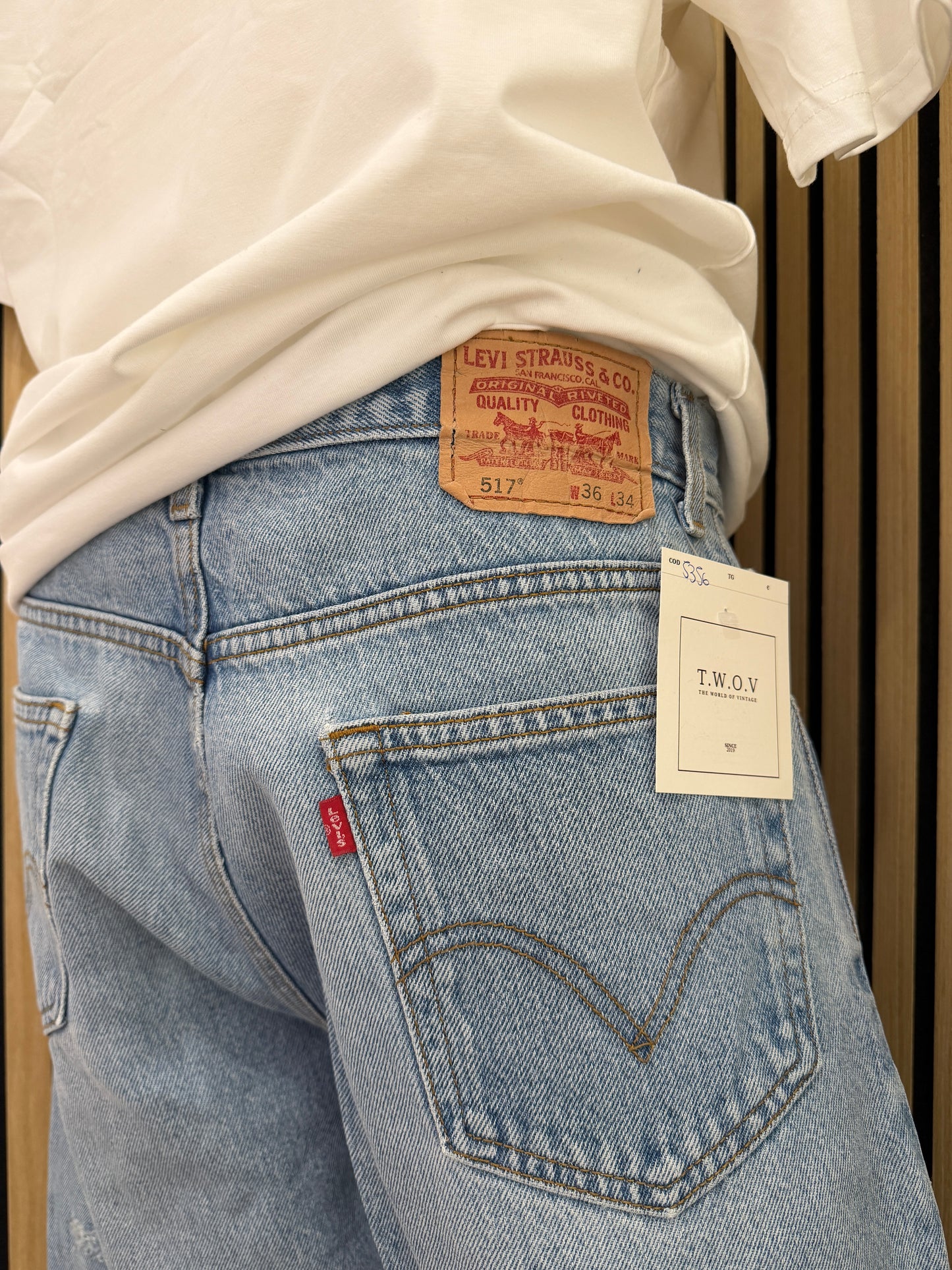 Shorts in Jeans Levi's 517™ Vintage tg.46/48 ita