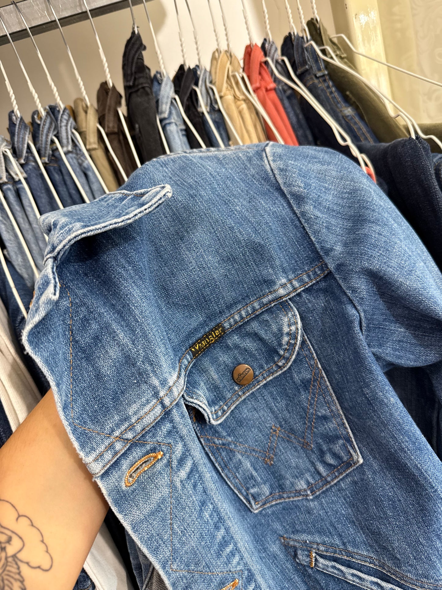 Giacca di jeans Wrangler