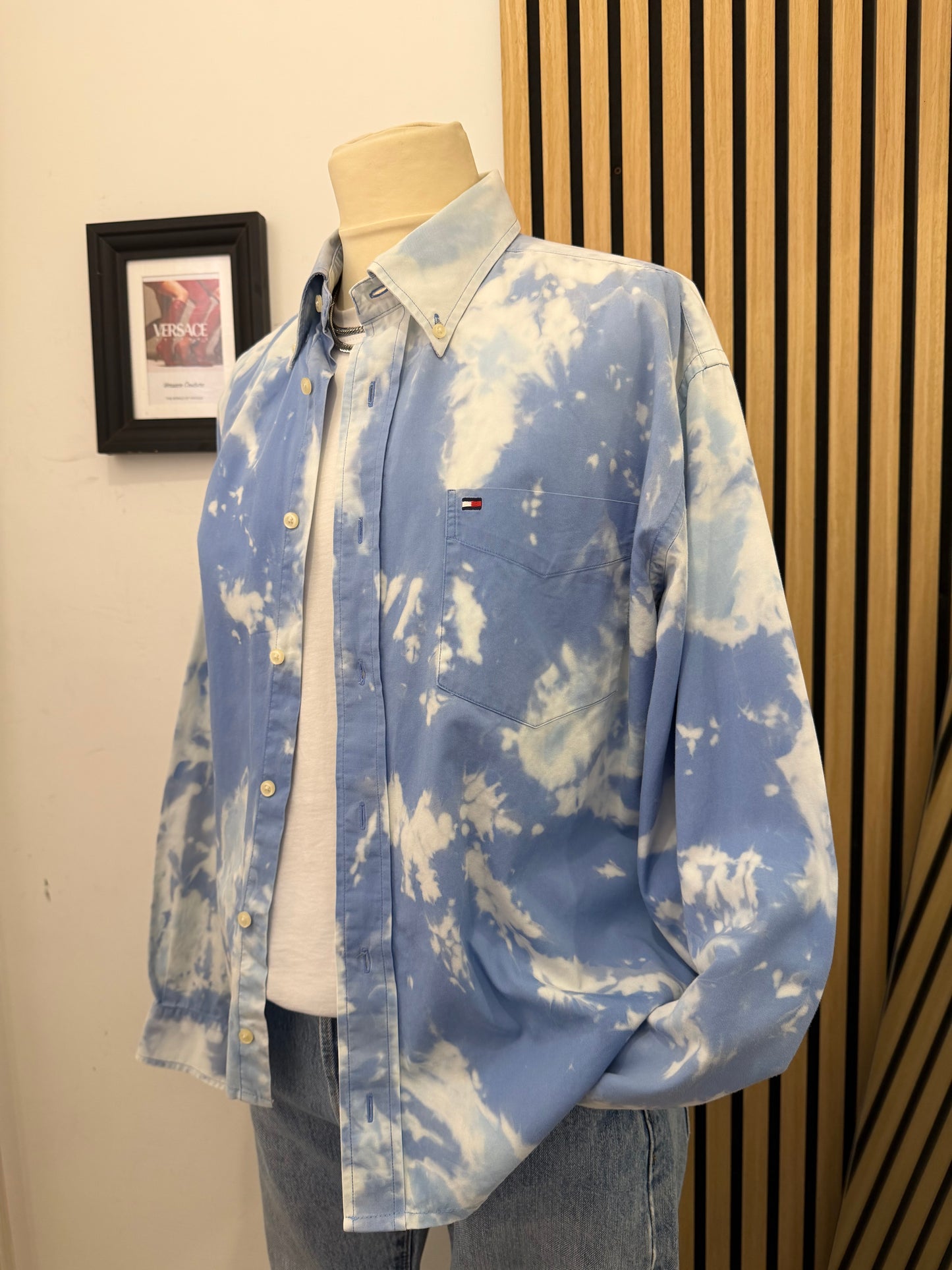 Camicia Tommy Hilfger custom tie dye