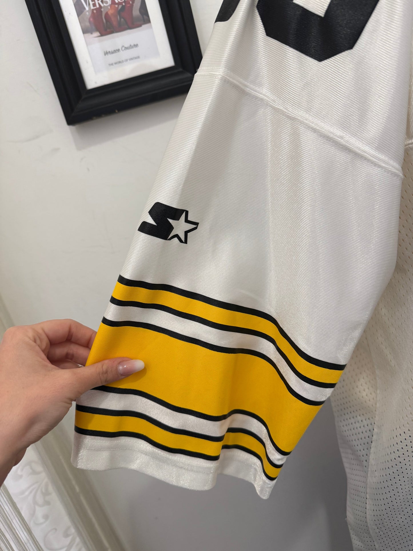 Vintage Starter NFL Jersey Lloyd #95 - White/Yellow/Black