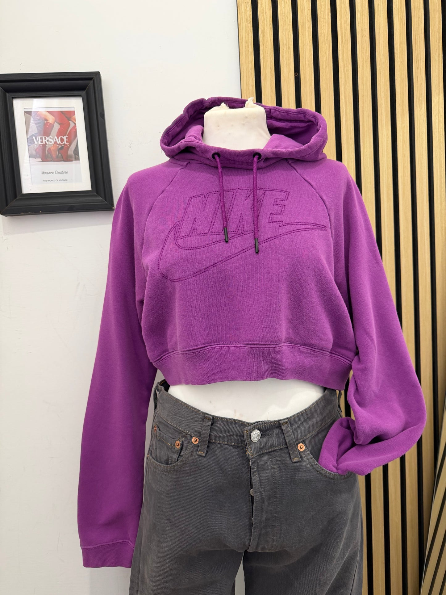Felpa Nike custom crop