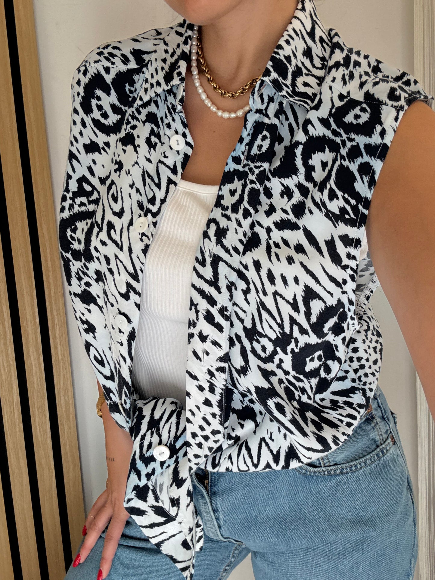 Camicia Vintage a fantasia