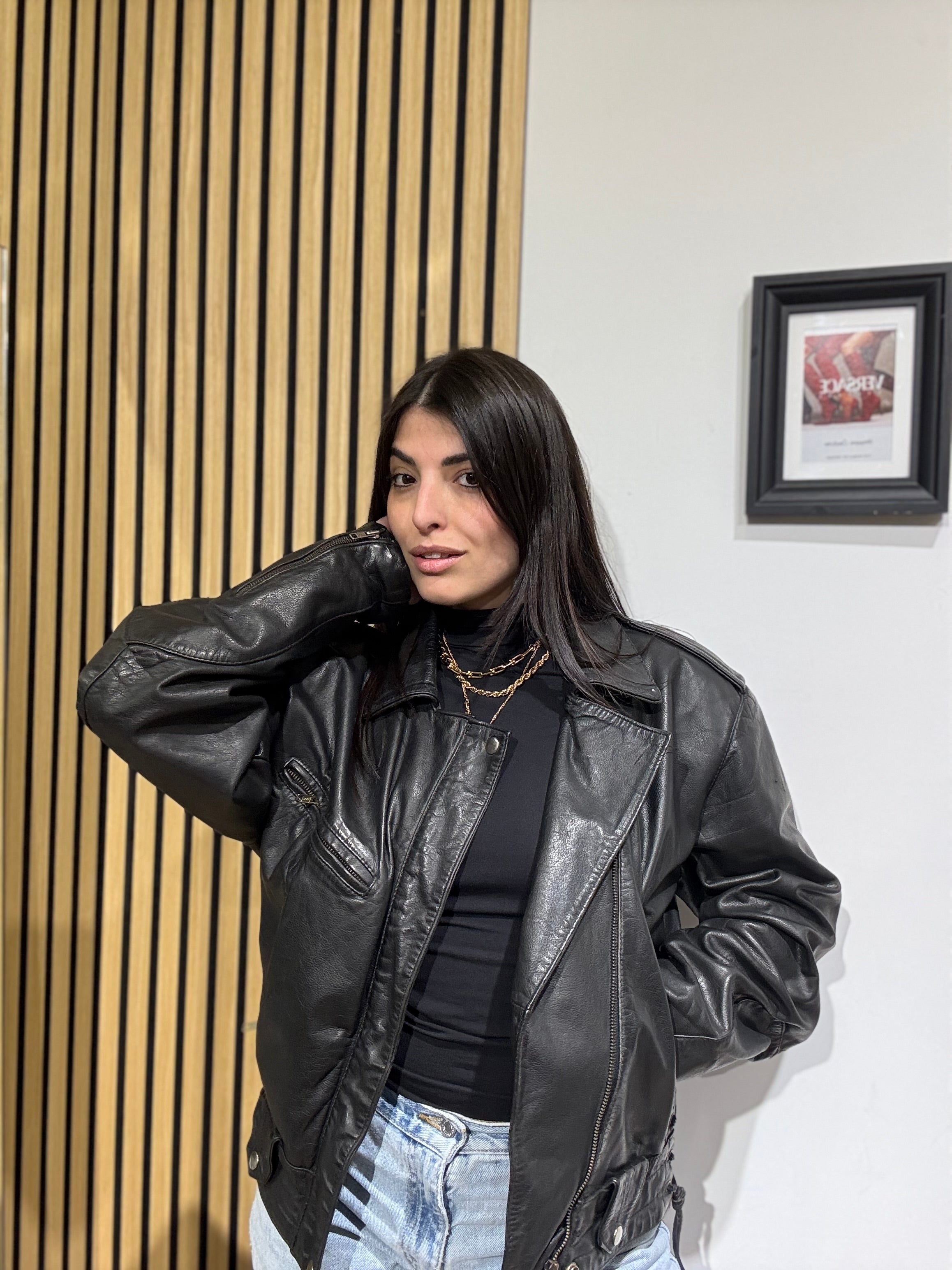 Giacca in Vera Pelle